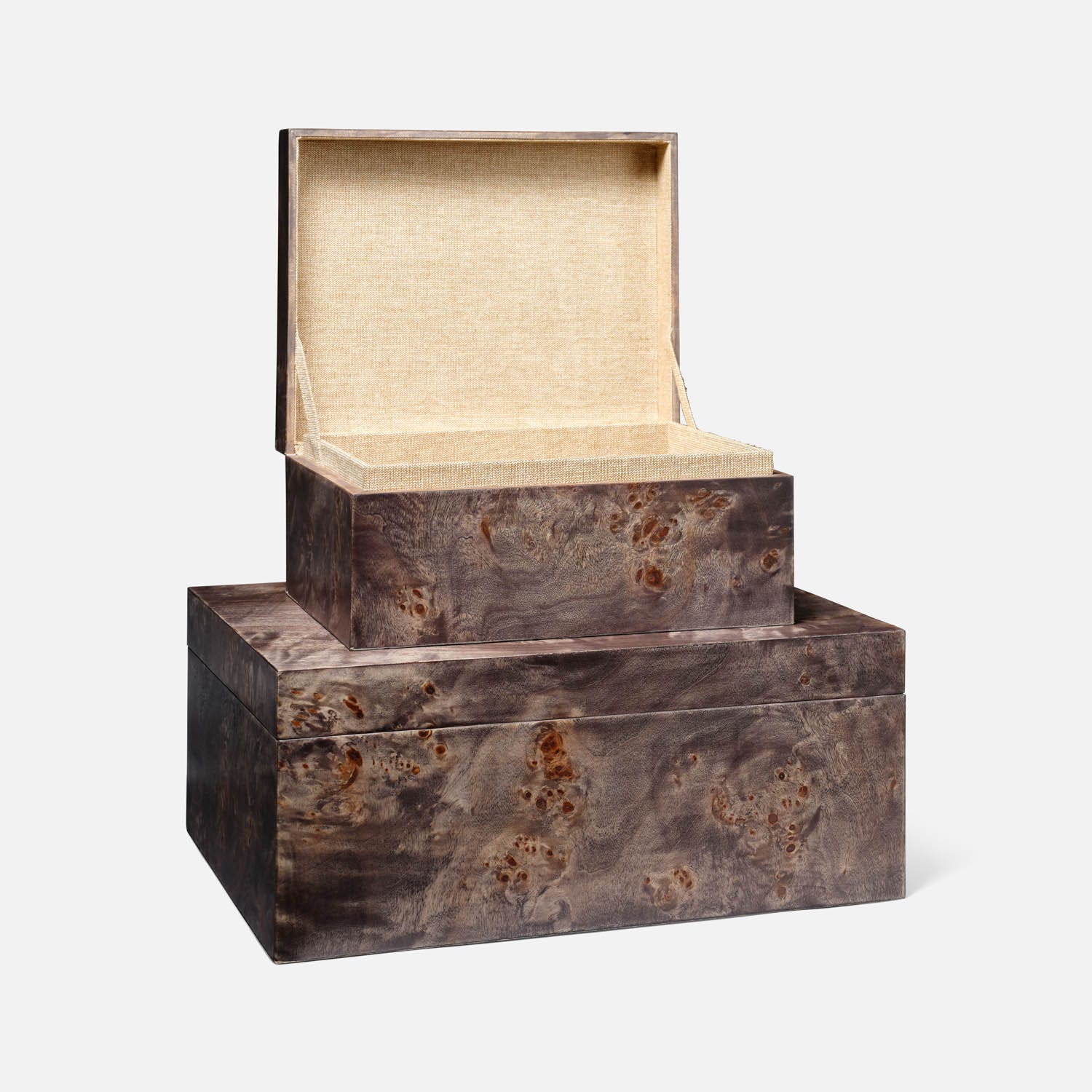 Elita Mappa Burl Box - Set of 2 - Image 3