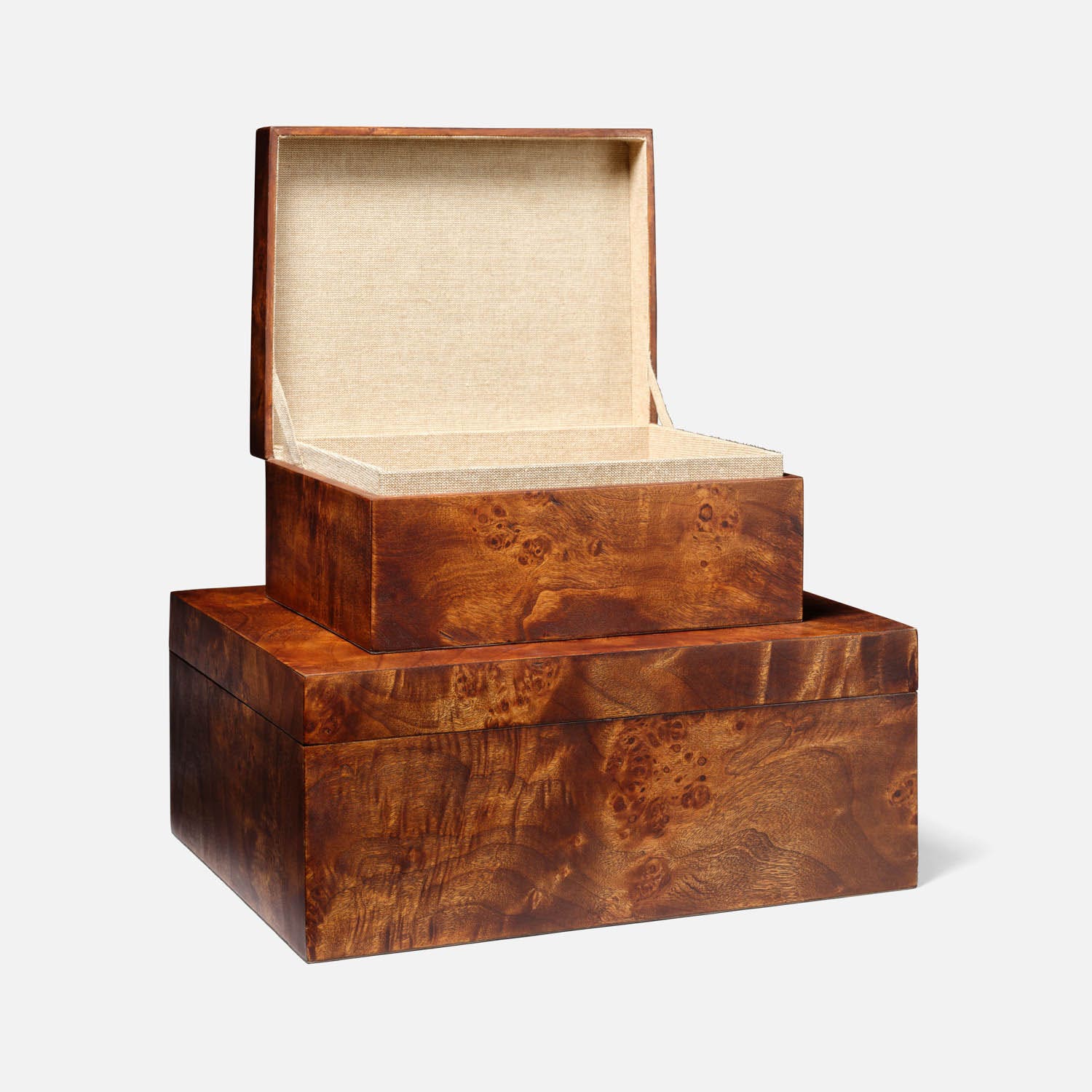Elita Mappa Burl Box - Set of 2 - Image 7