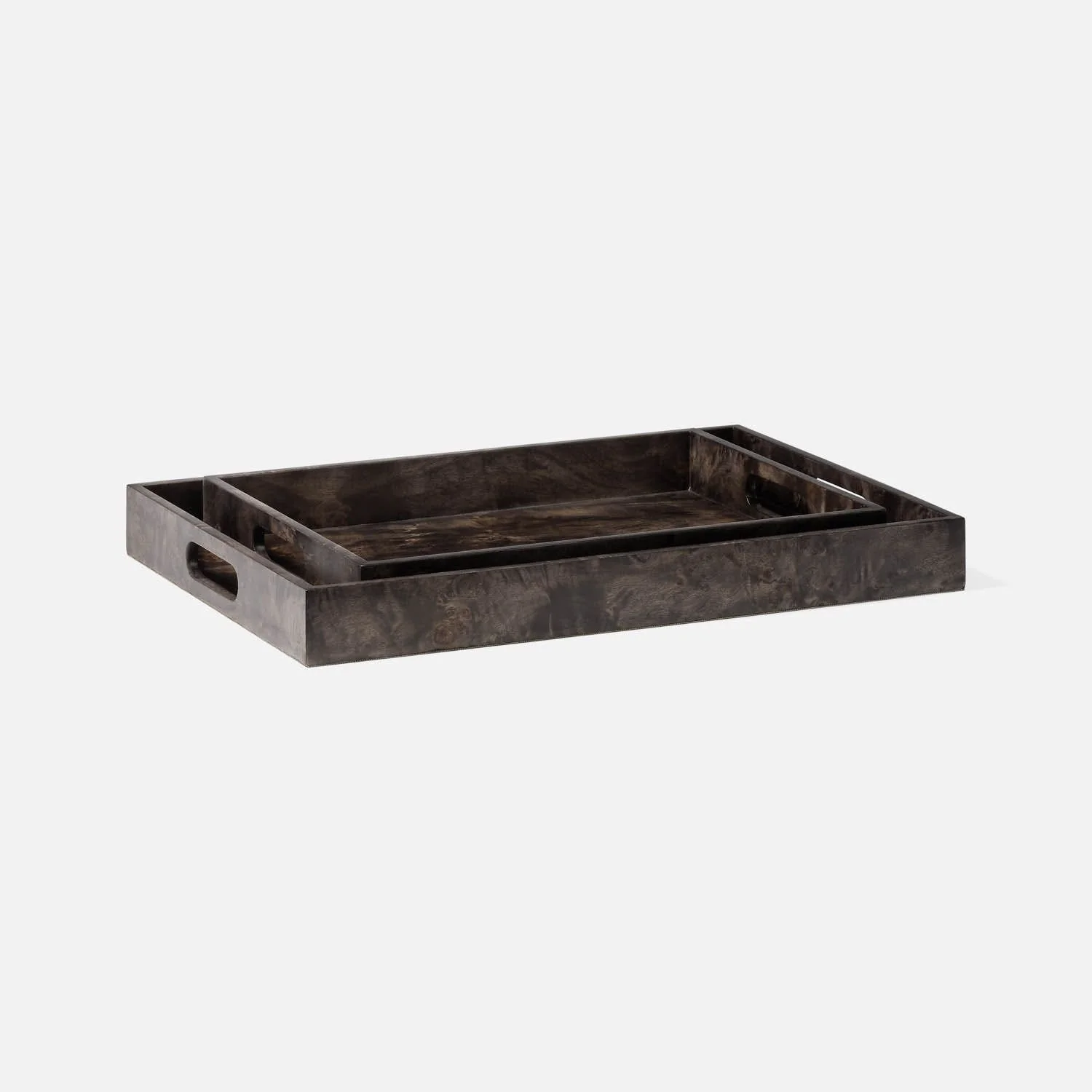 Elita Mappa Burl Tray - Set of 2 - Image 2