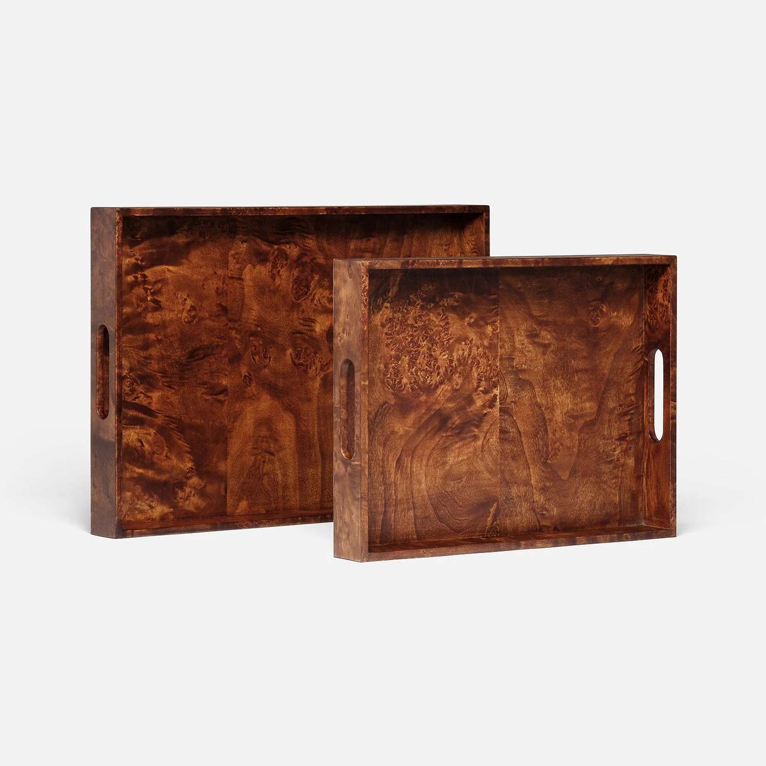 Elita Mappa Burl Tray - Set of 2 - Image 4