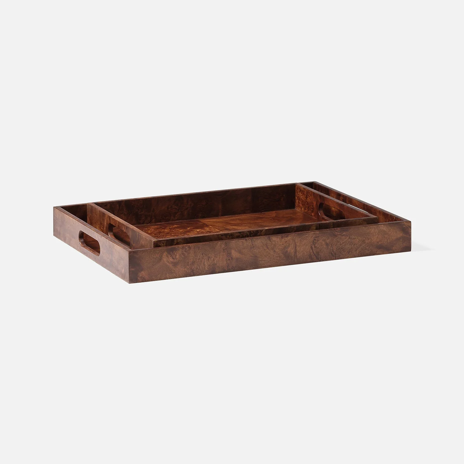 Elita Mappa Burl Tray - Set of 2 - Image 5