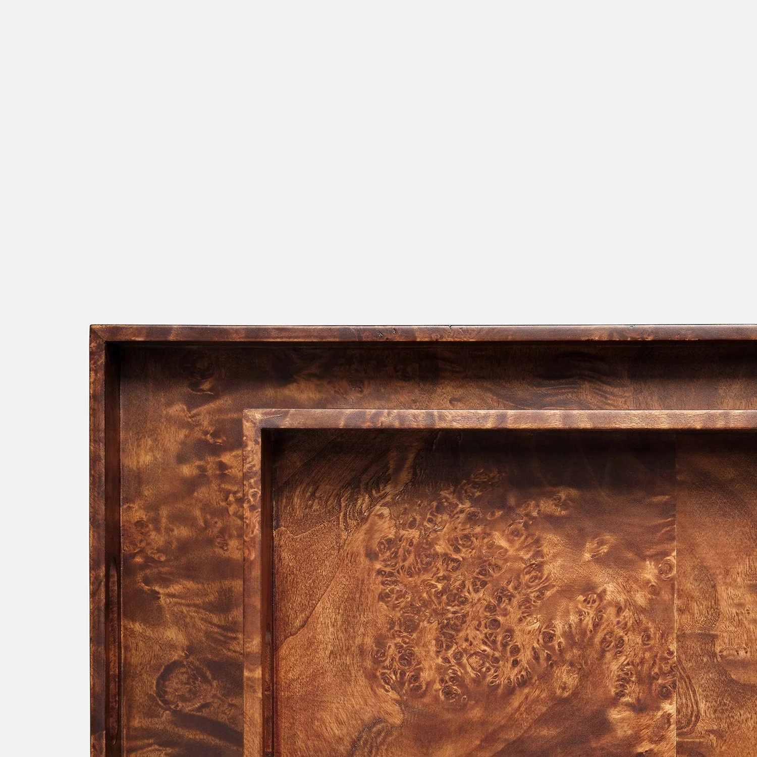 Elita Mappa Burl Tray - Set of 2 - Image 6