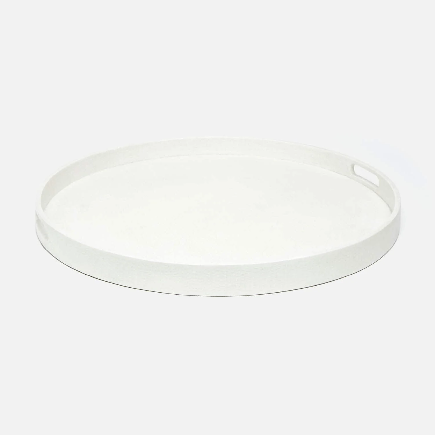 Elodie Faux Raffia Tray - Image 5