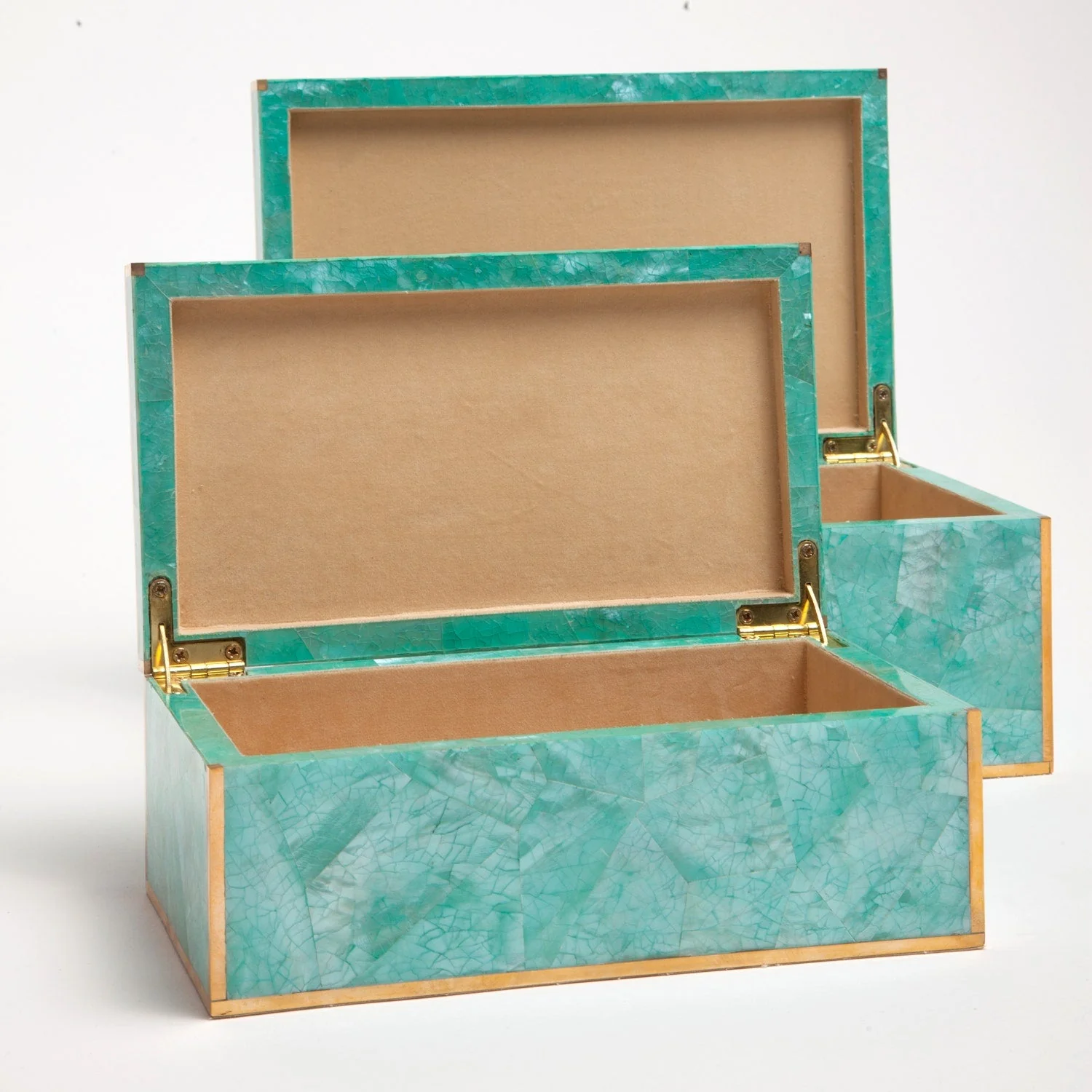 Erin Cracked Clamstone Box - Set of 2 - Image 11