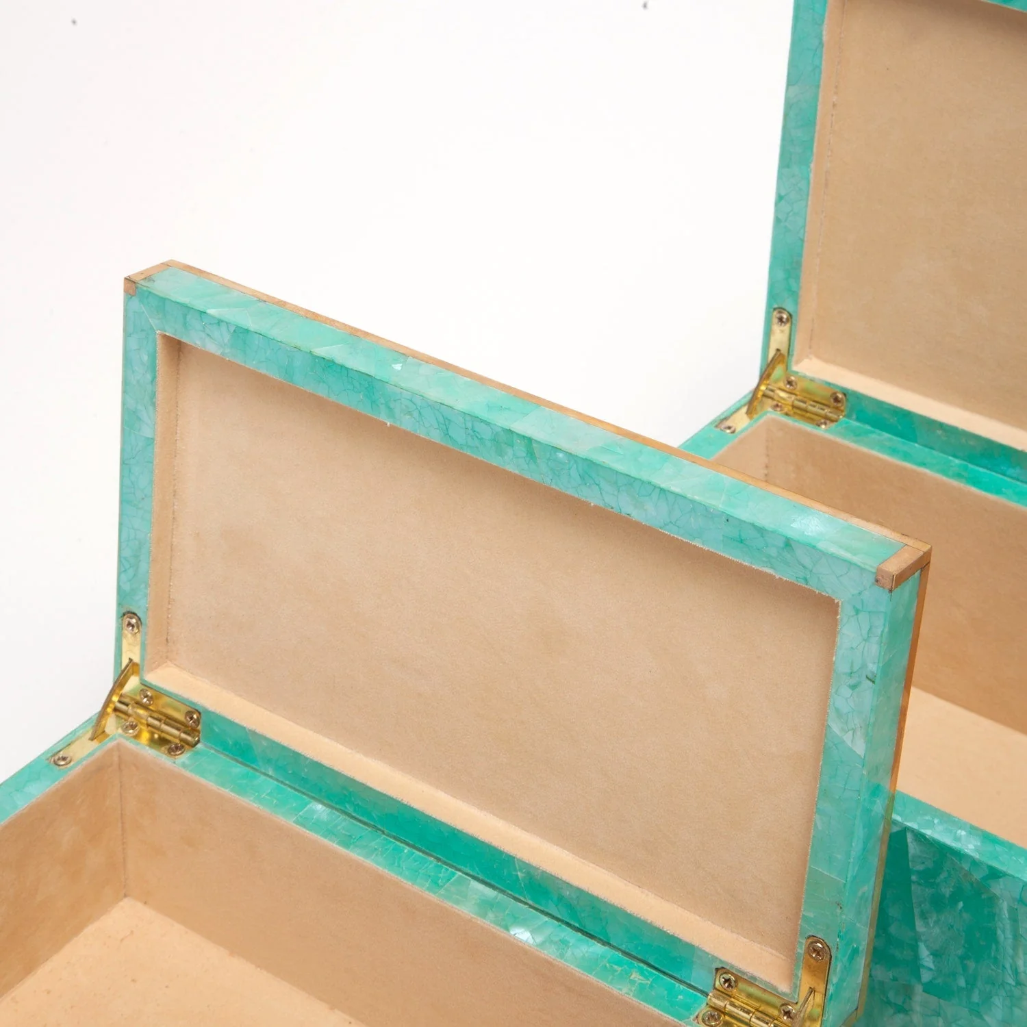 Erin Cracked Clamstone Box - Set of 2 - Image 7