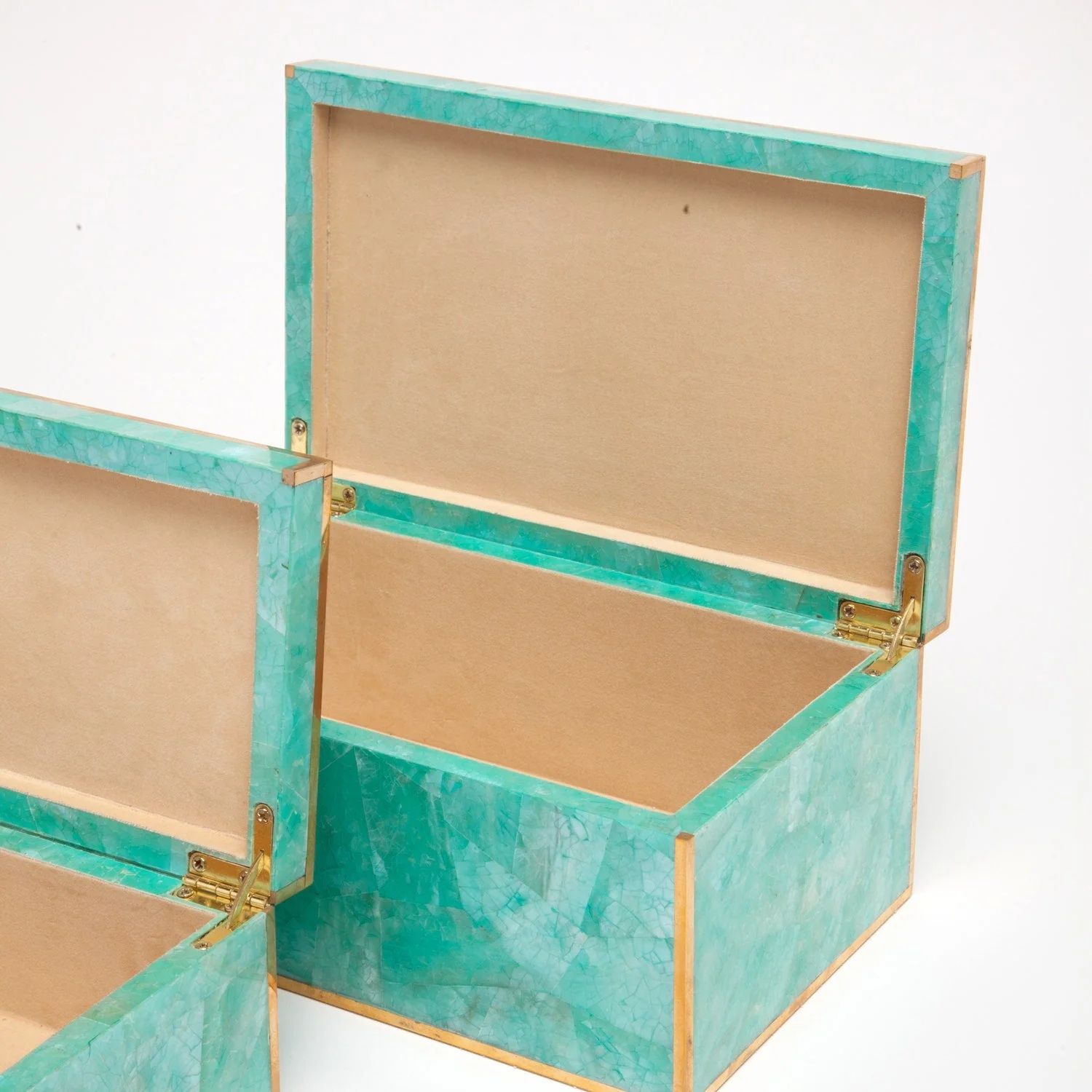 Erin Cracked Clamstone Box - Set of 2 - Image 8