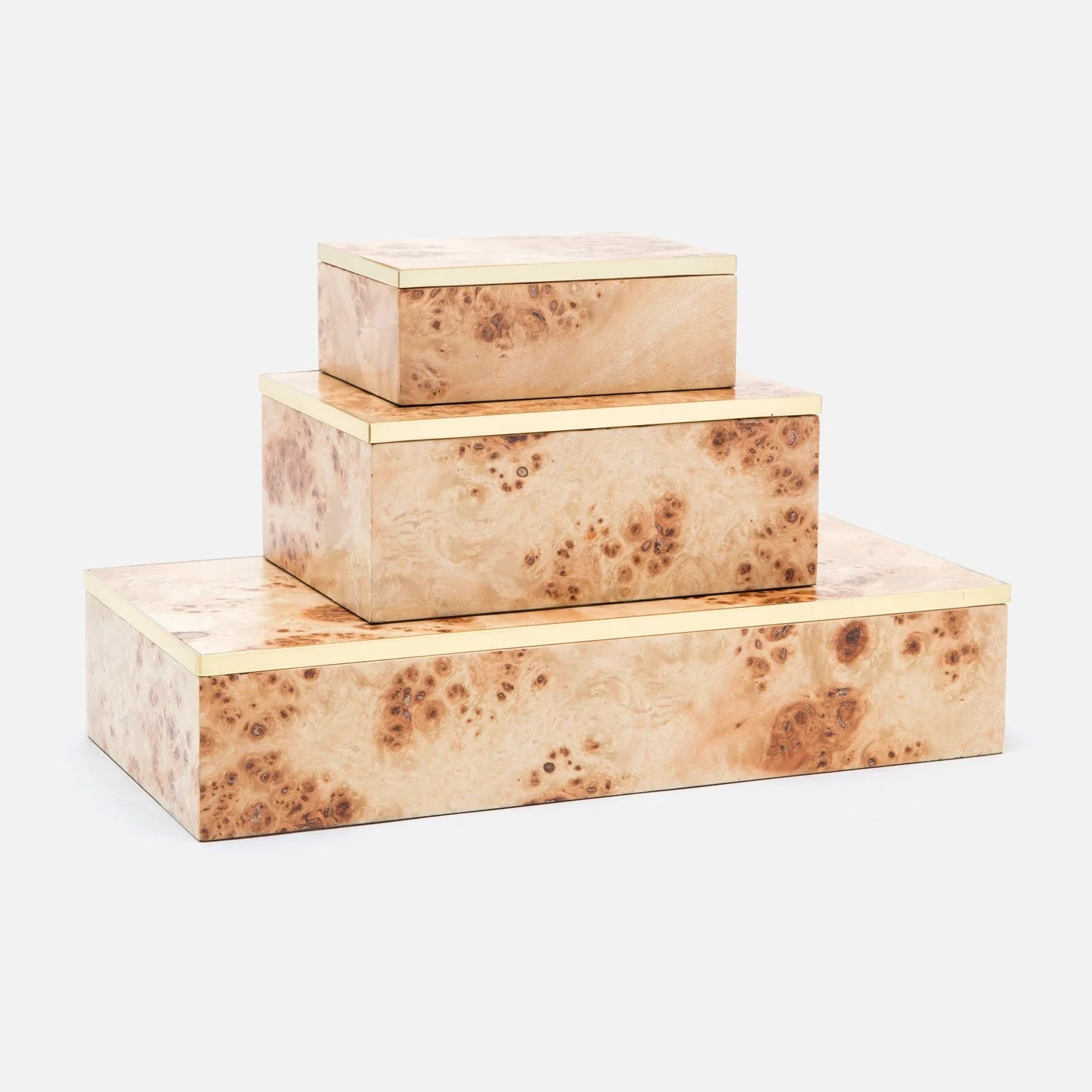 Fabron Mapa Wood Box - Set of 3 - Image 5