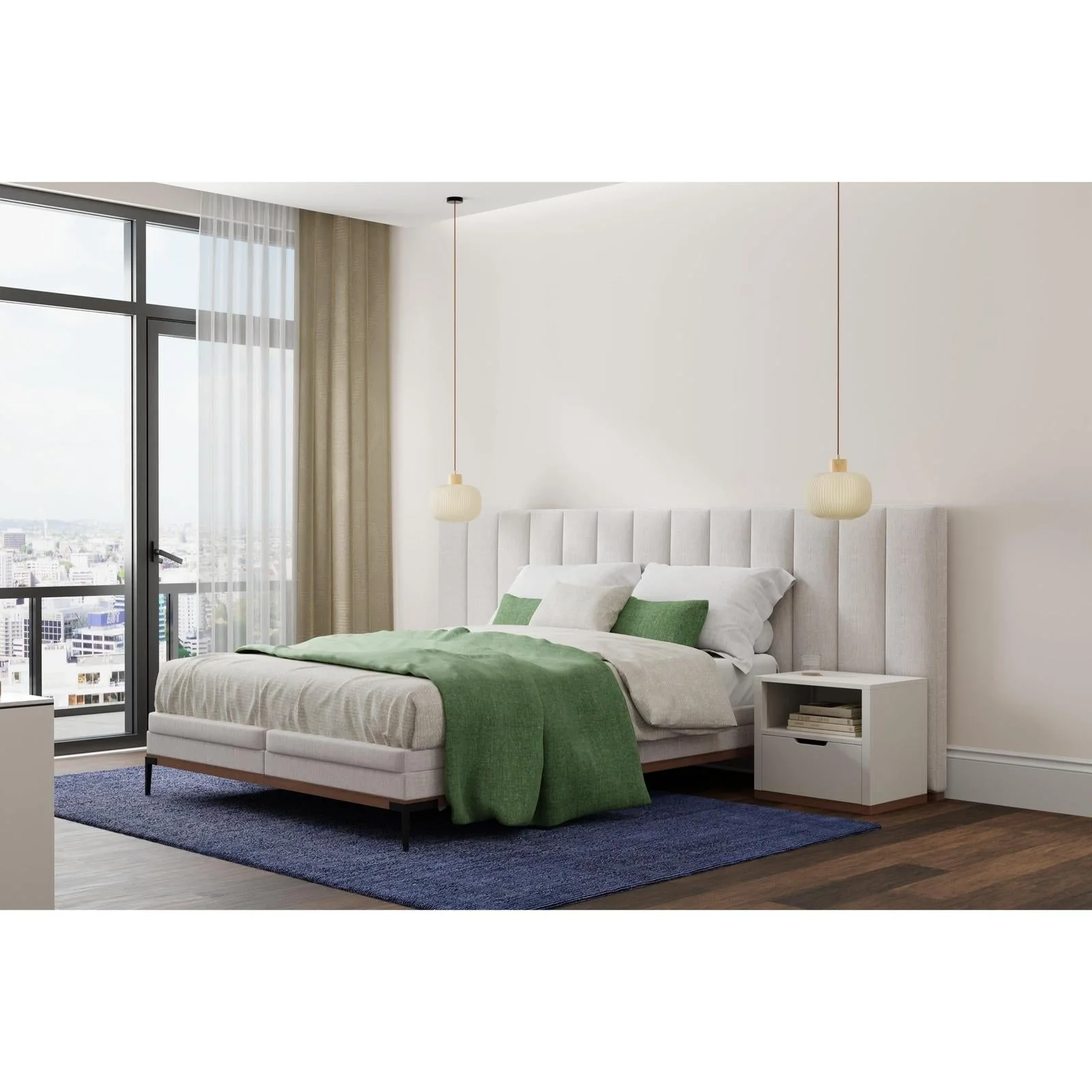 Feizy Abbott 8A24F Modern Solid Rug - Image 12