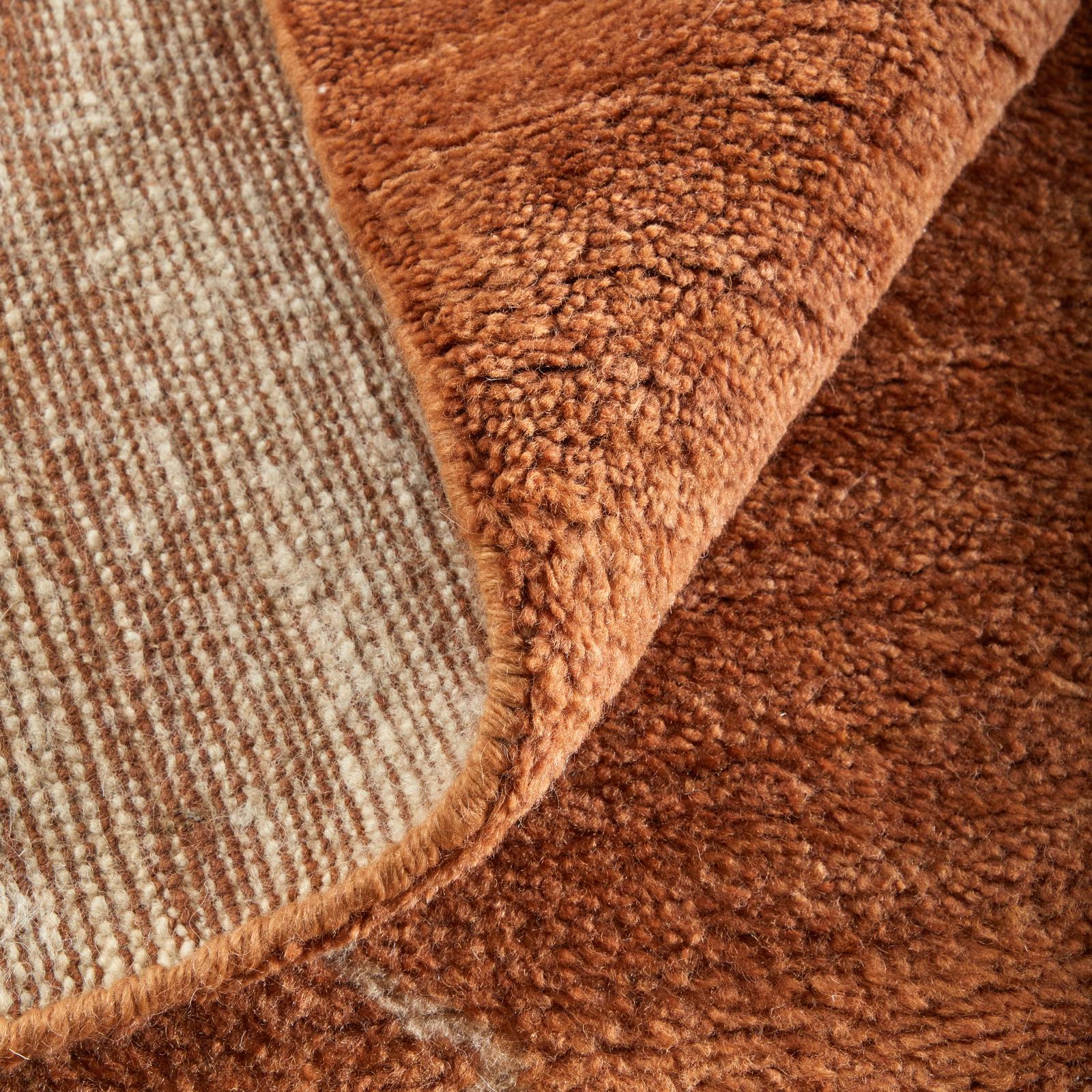Feizy Agape 69H8F Modern Abstract Rug in Orange/White - Image 7