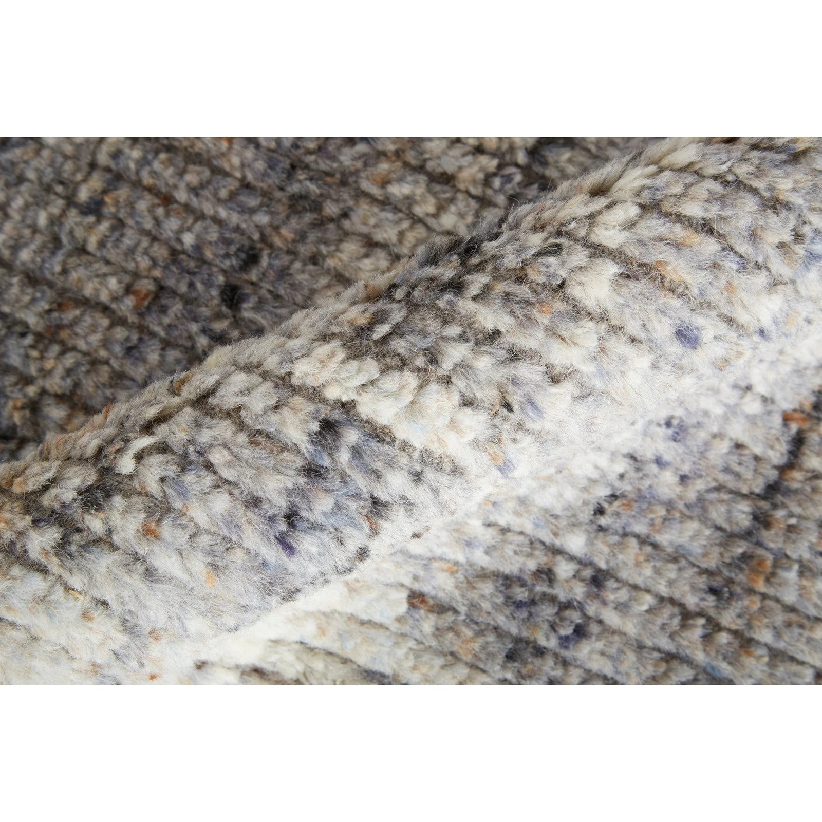 Feizy Alford 6920F Modern Abstract in Gray/Ivory/Taupe - Image 7