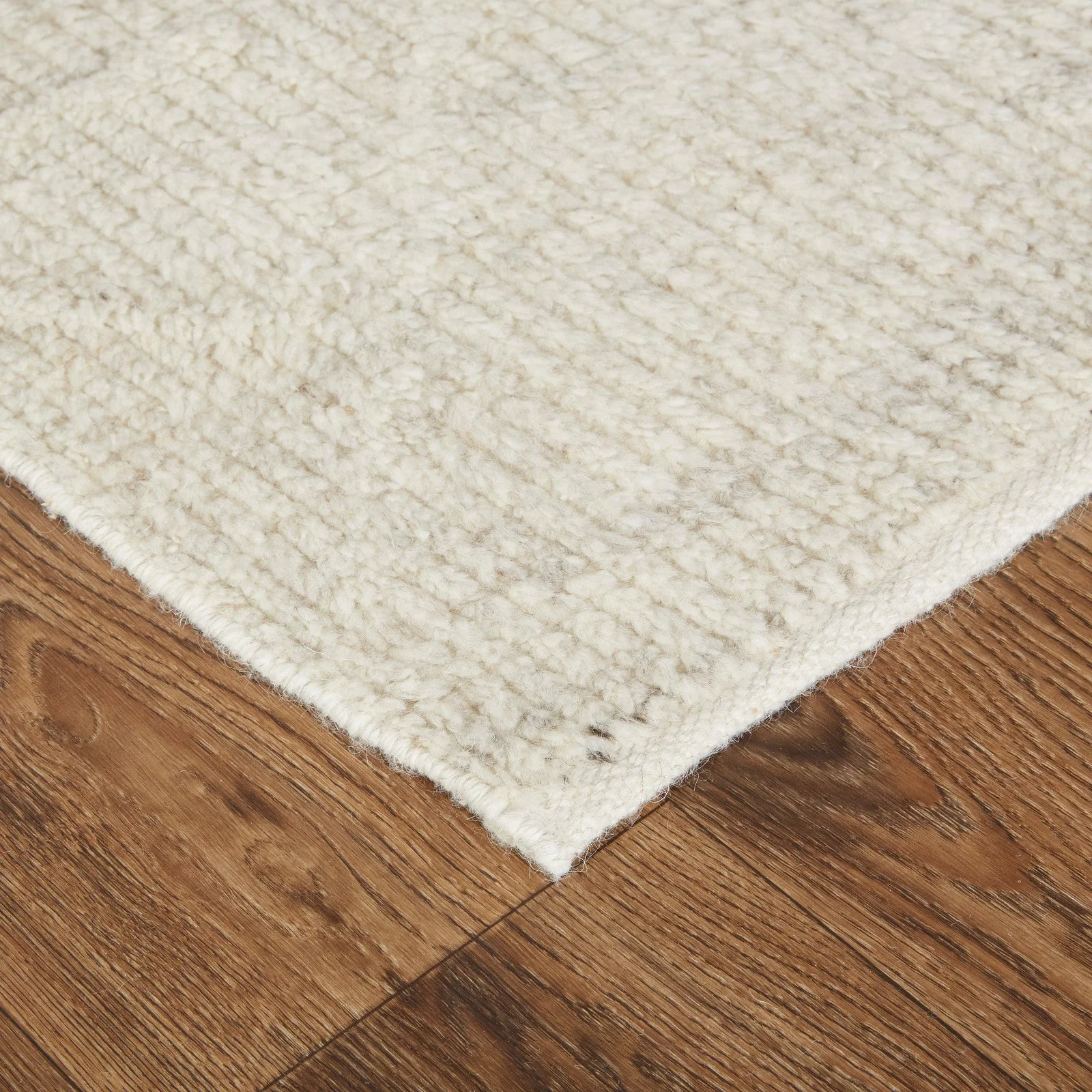 Feizy Alford 6921F Modern Solid in Ivory/Tan - Image 5
