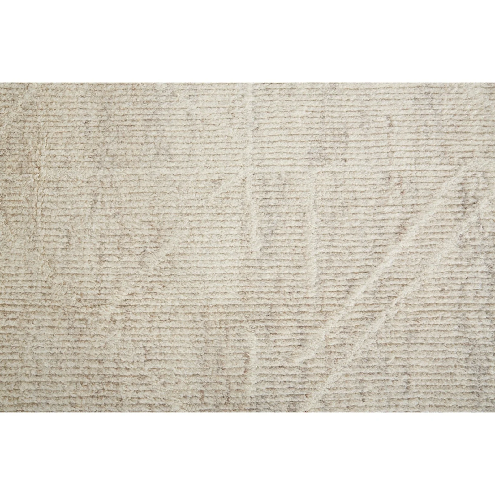 Feizy Alford 6921F Modern Solid in Ivory/Tan - Image 8