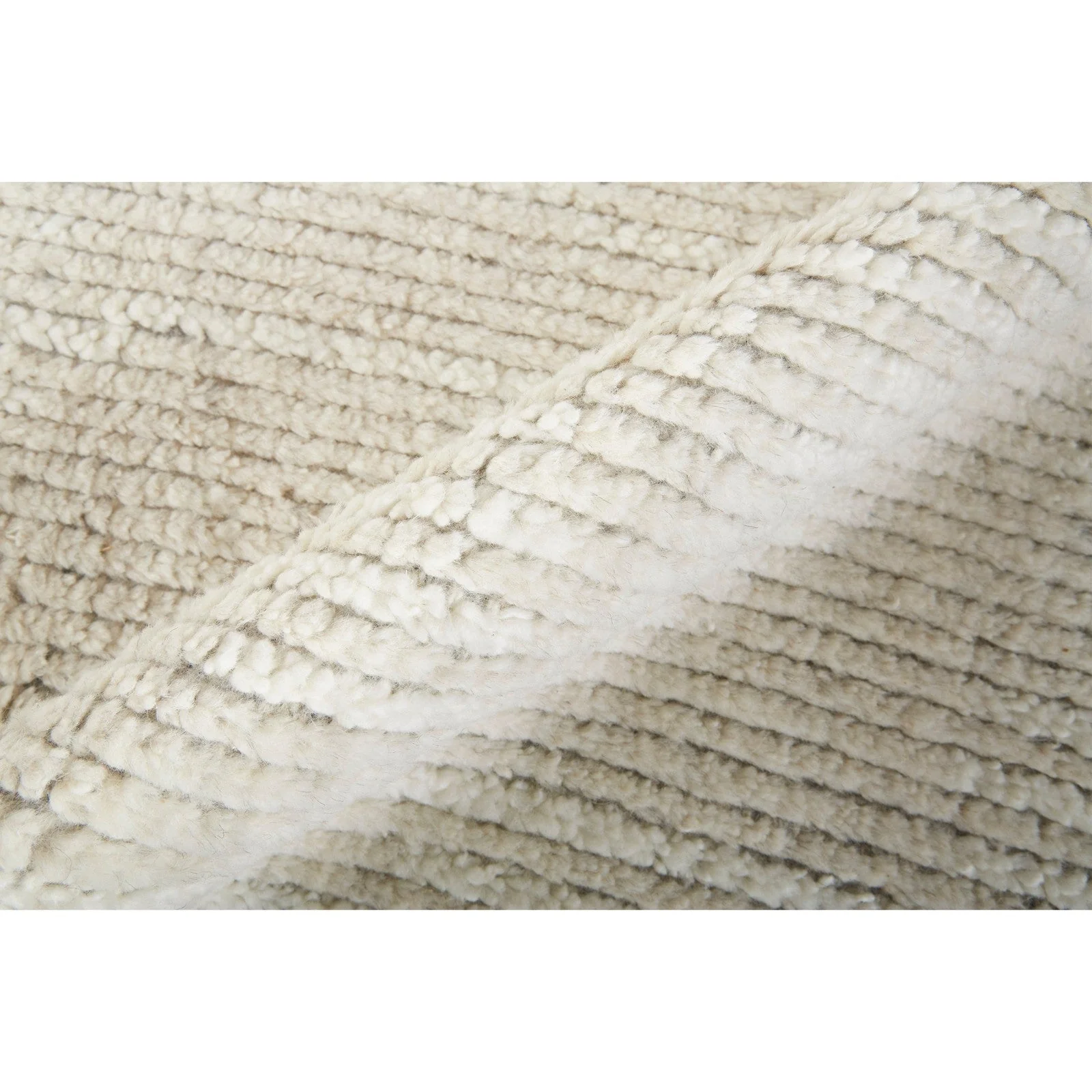 Feizy Alford 6922F Modern Solid in Ivory/Tan - Image 7
