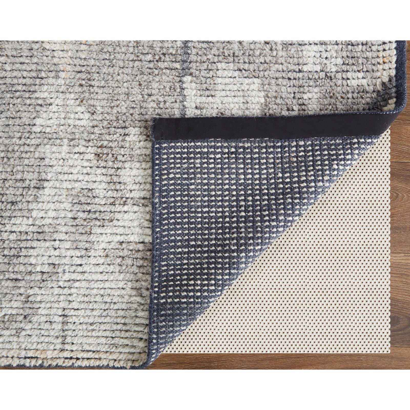 Feizy Alford 6925F Modern Abstract in Gray/Silver - Image 6