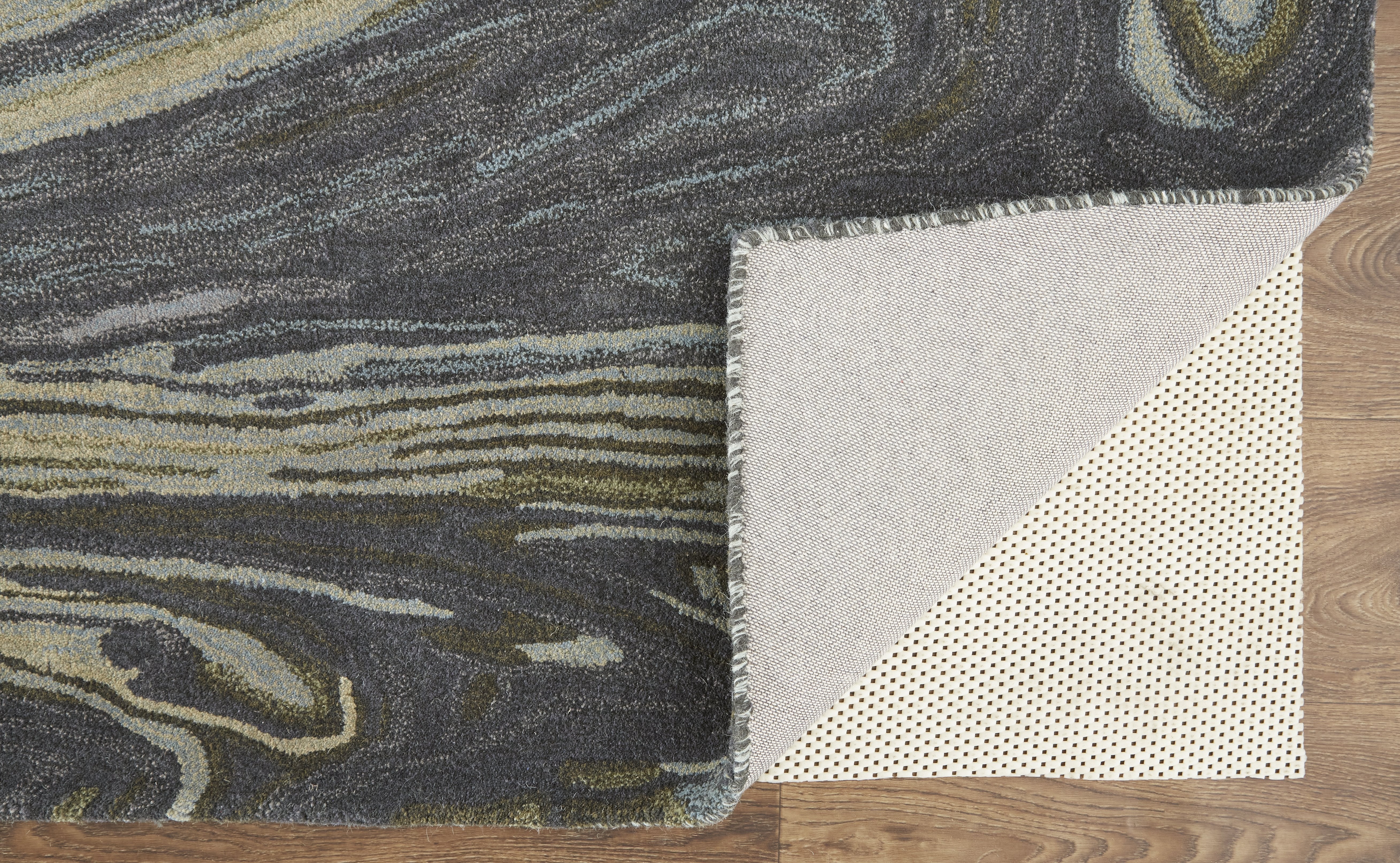 Feizy Amira 8631F Rug in Green / Gray - Image 6