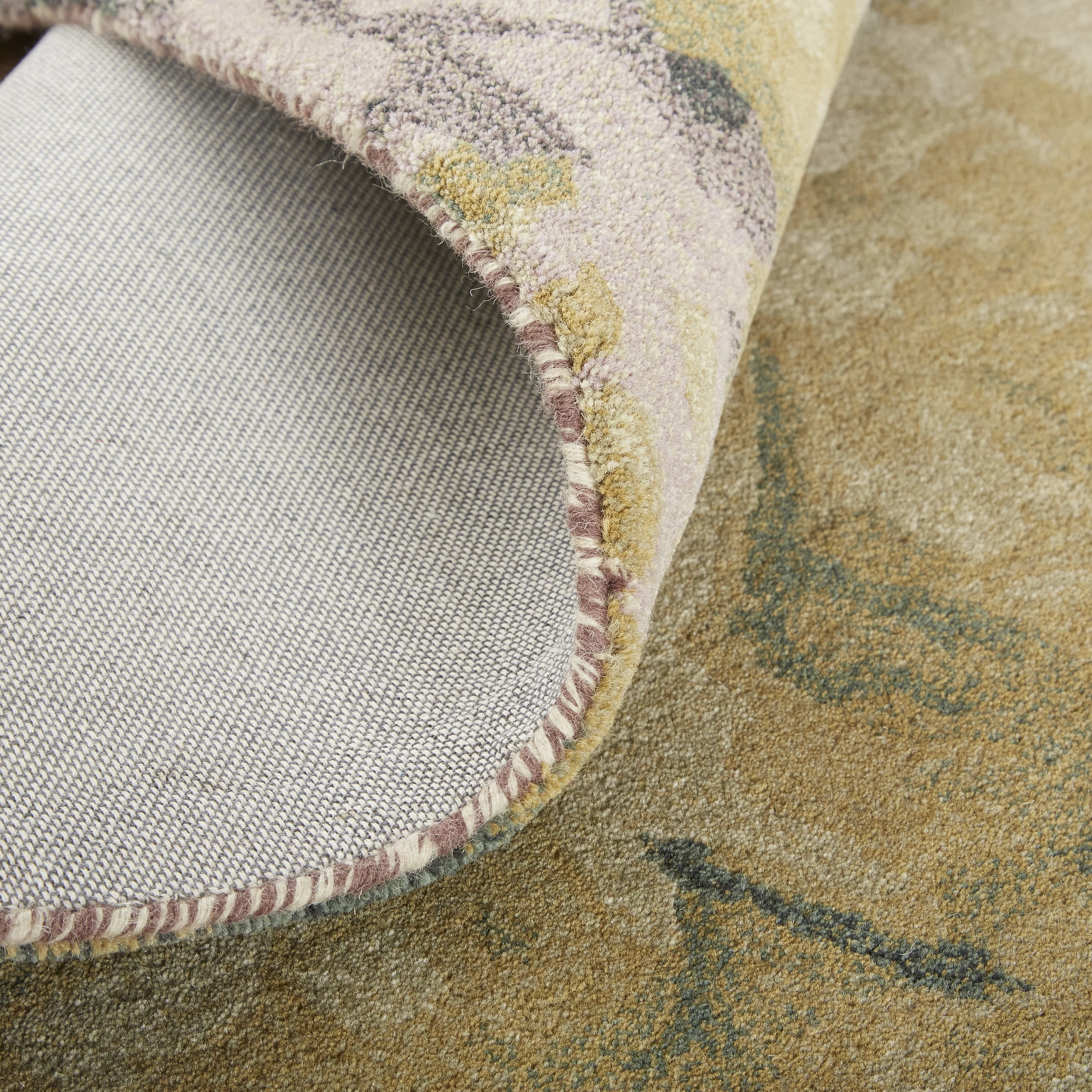 Feizy Amira 8633F Rug in Purple / Green - Image 4
