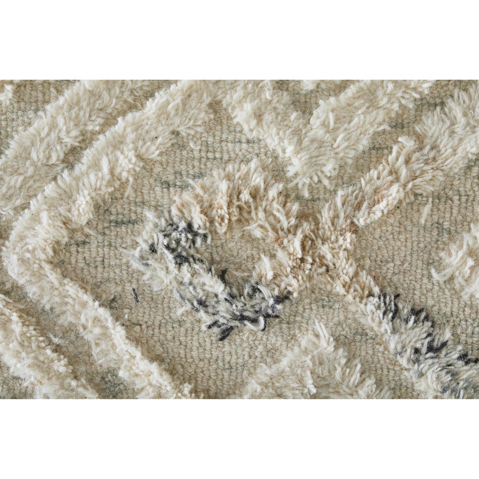 Feizy Anica 8004F Transitional Moroccan Rug in Ivory/Gray/Black - Image 8