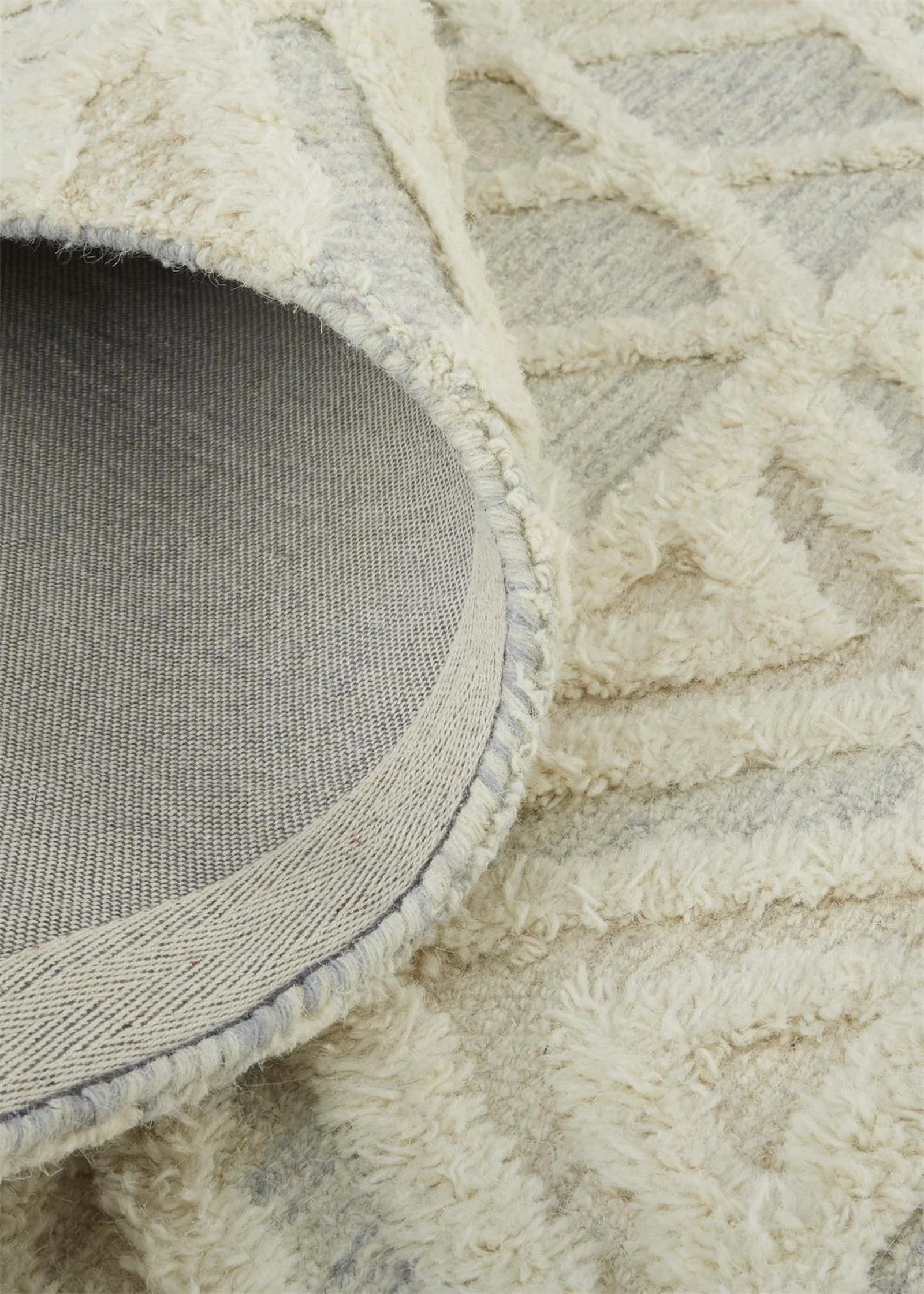 Feizy Anica 8005F Rug in Ivory / Blue - Image 4