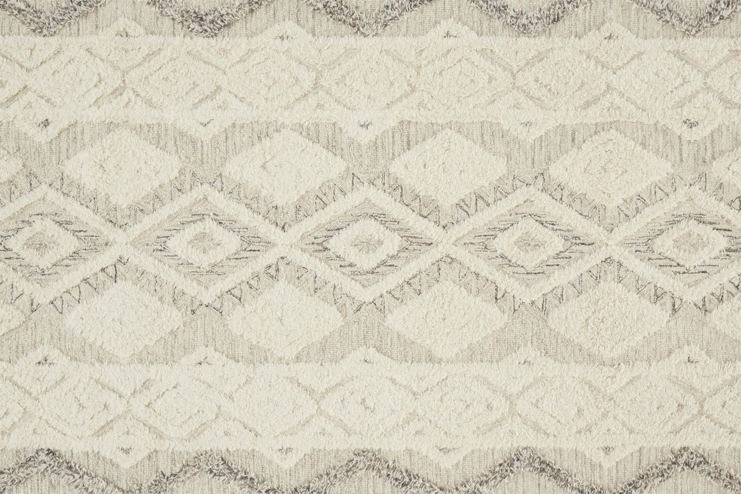 Feizy Anica 8006F Rug in Ivory / Gray - Image 3