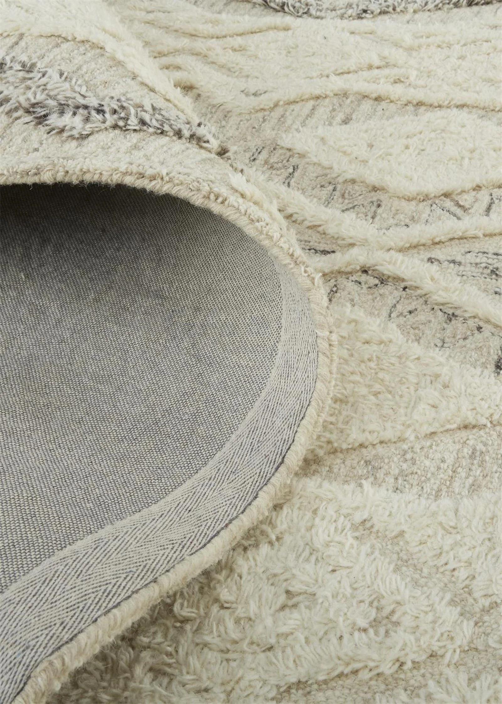 Feizy Anica 8006F Rug in Ivory / Gray - Image 4