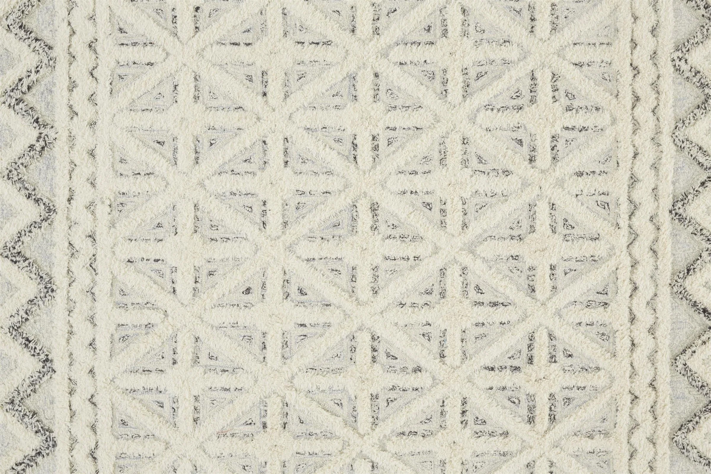 Feizy Anica 8007F Rug in Ivory / Blue - Image 3