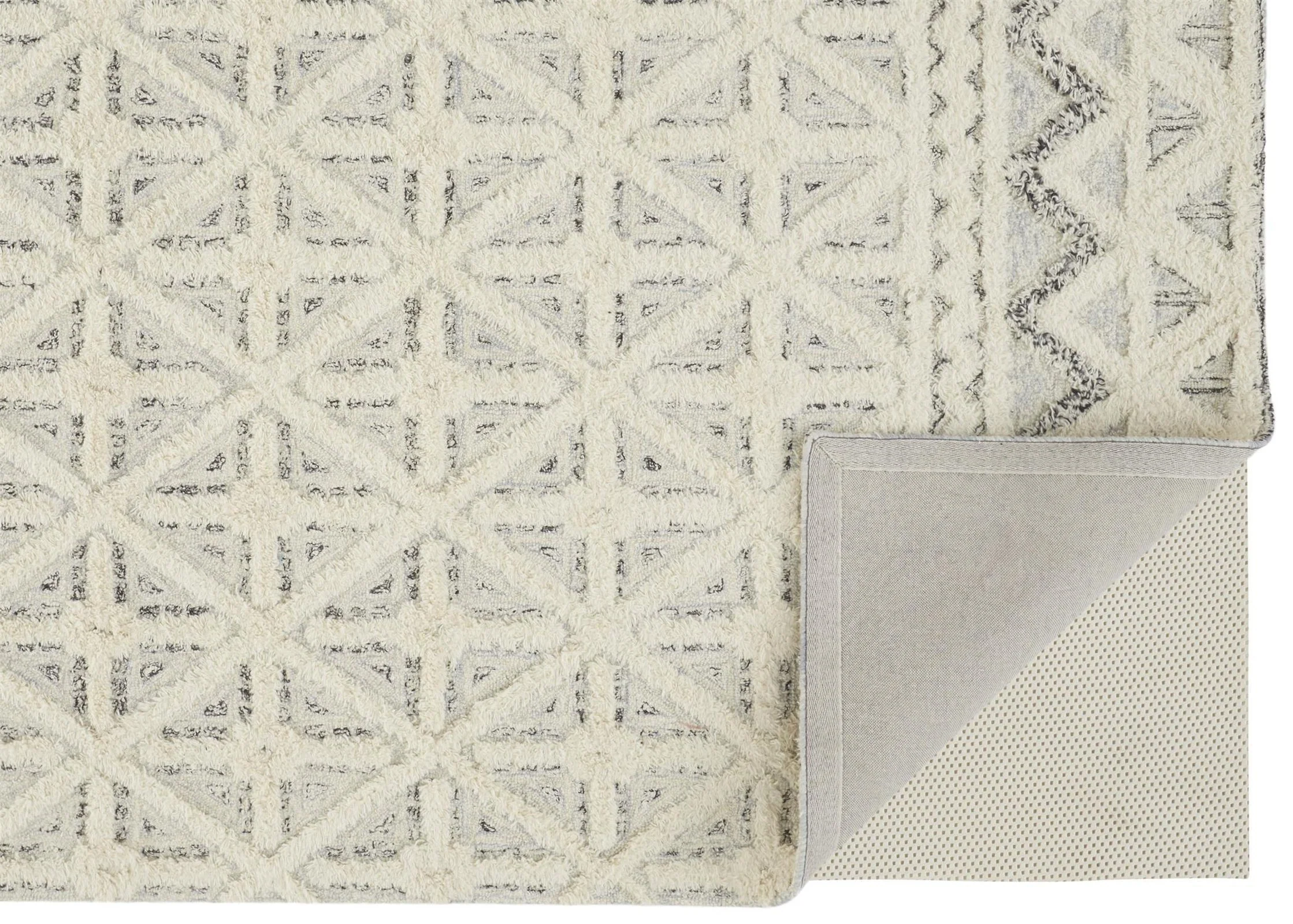 Feizy Anica 8007F Rug in Ivory / Blue - Image 6