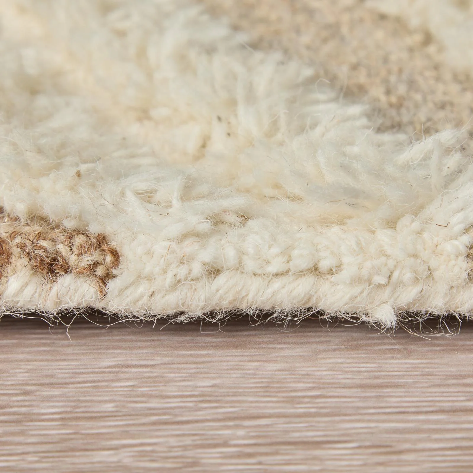 Feizy Anica 8008F Transitional Geometric Rug in Ivory/Taupe/Brown - Image 10