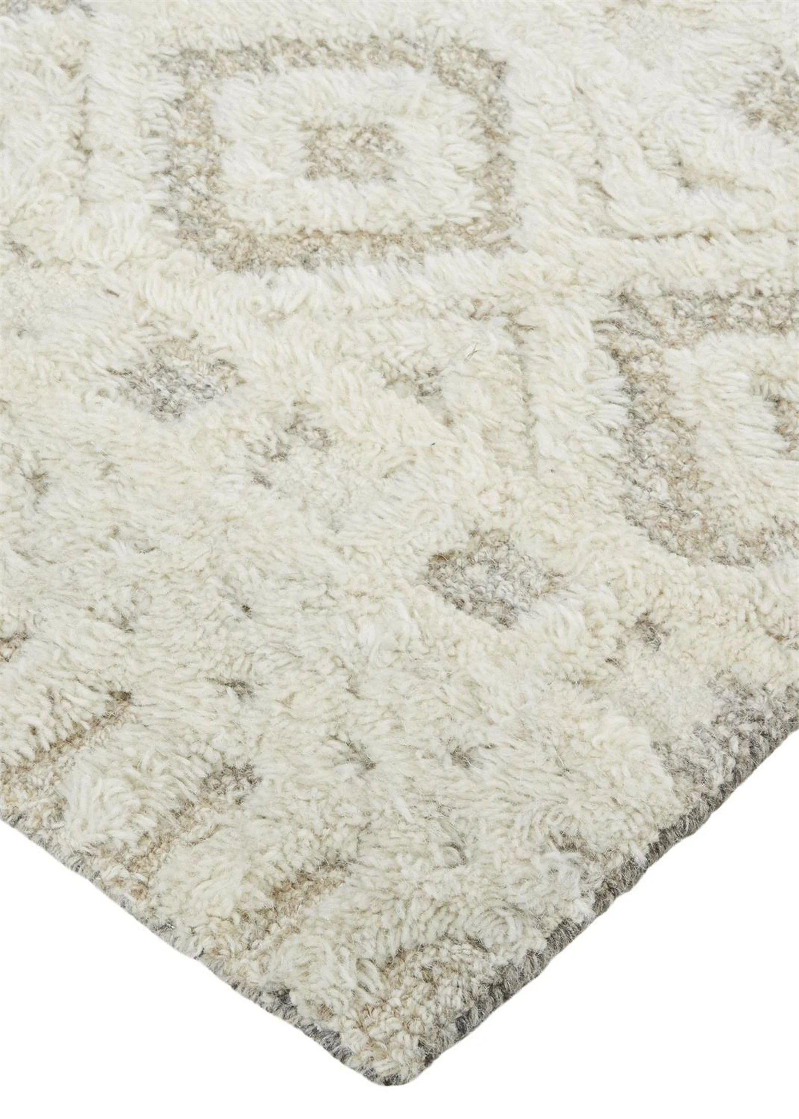 Feizy Anica 8010F Rug in Ivory / Tan - Image 5
