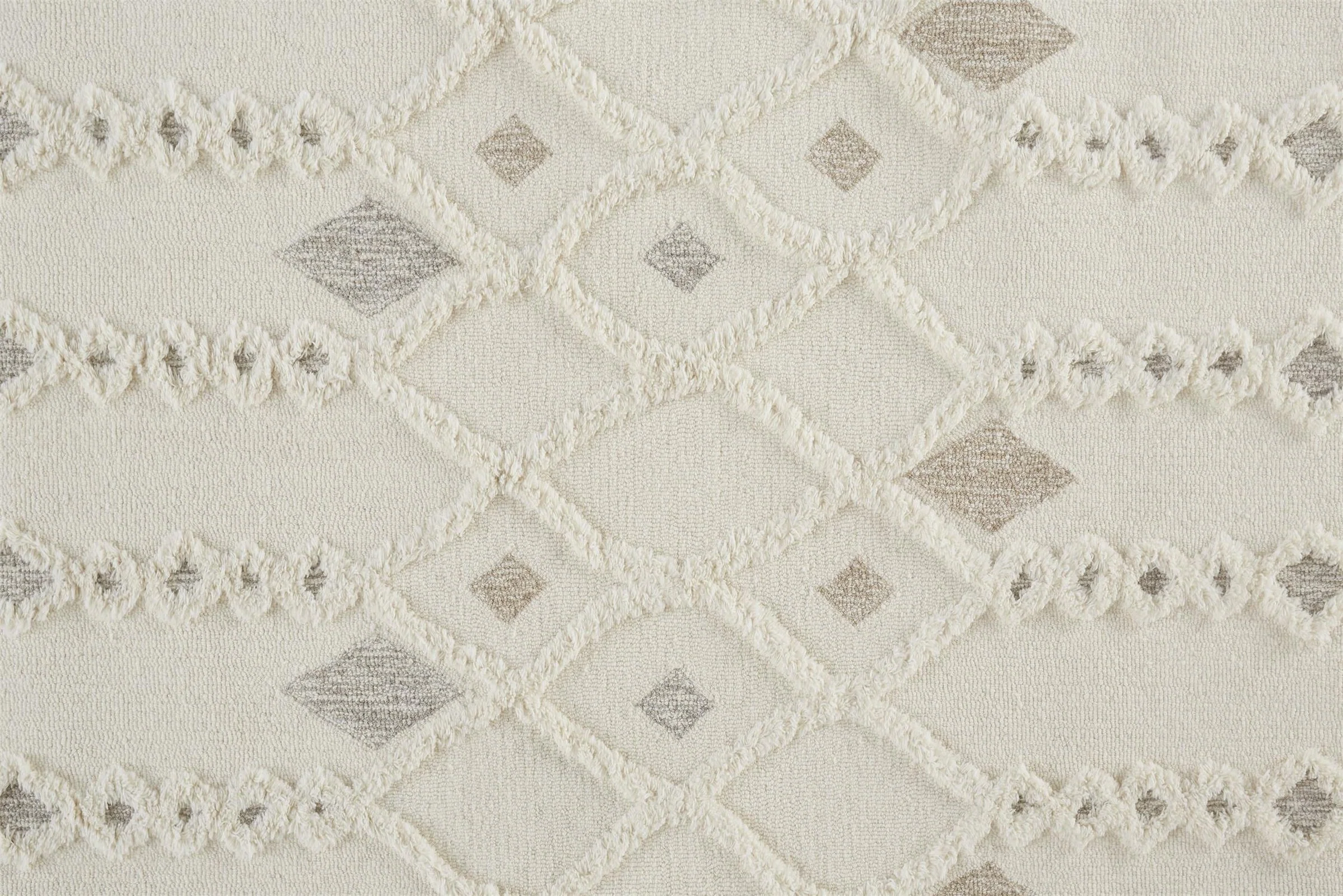 Feizy Anica 8011F Rug in Ivory / Tan - Image 3
