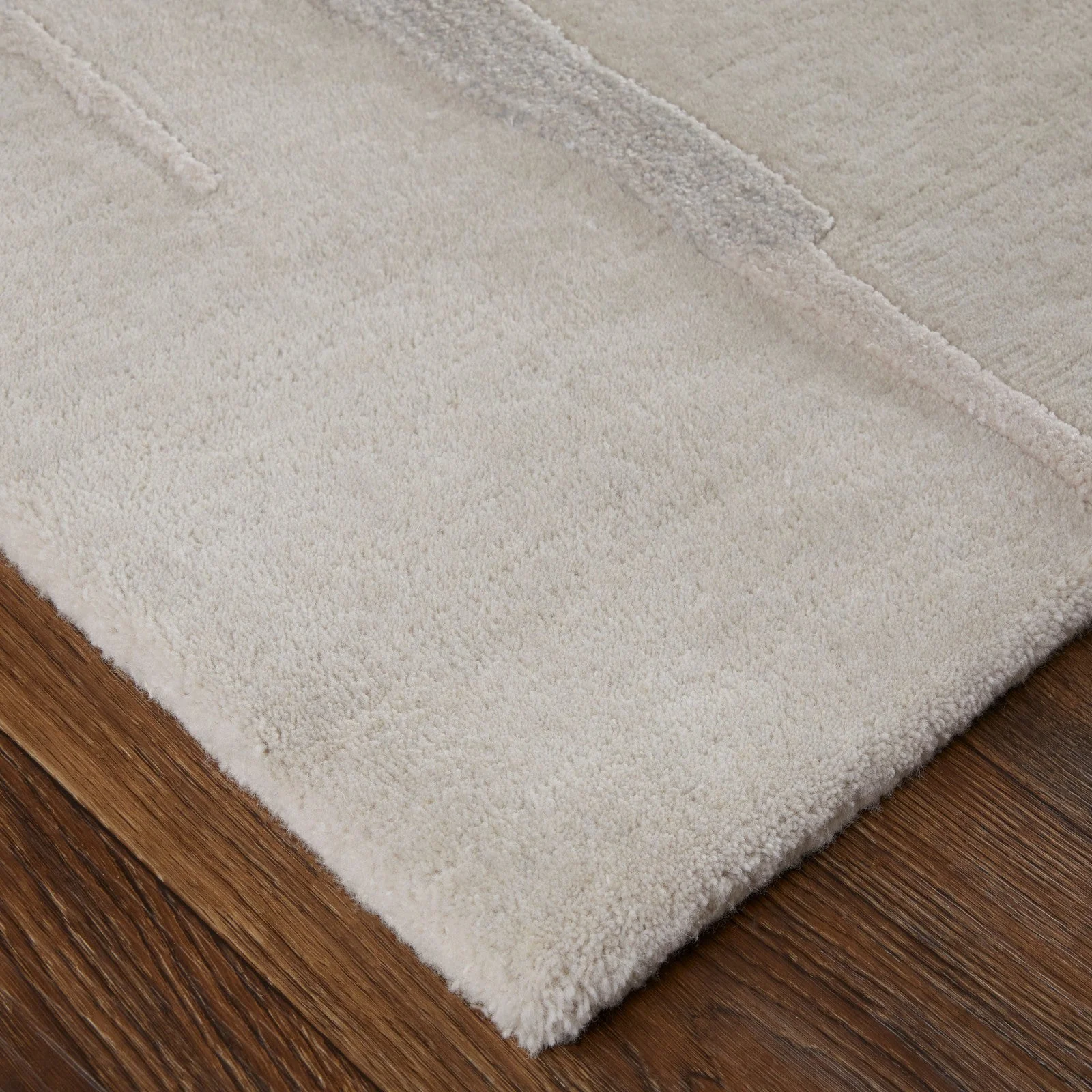 Feizy Anya 8882F Transitional Abstract Rug in Ivory/Blue/Gray - Image 8