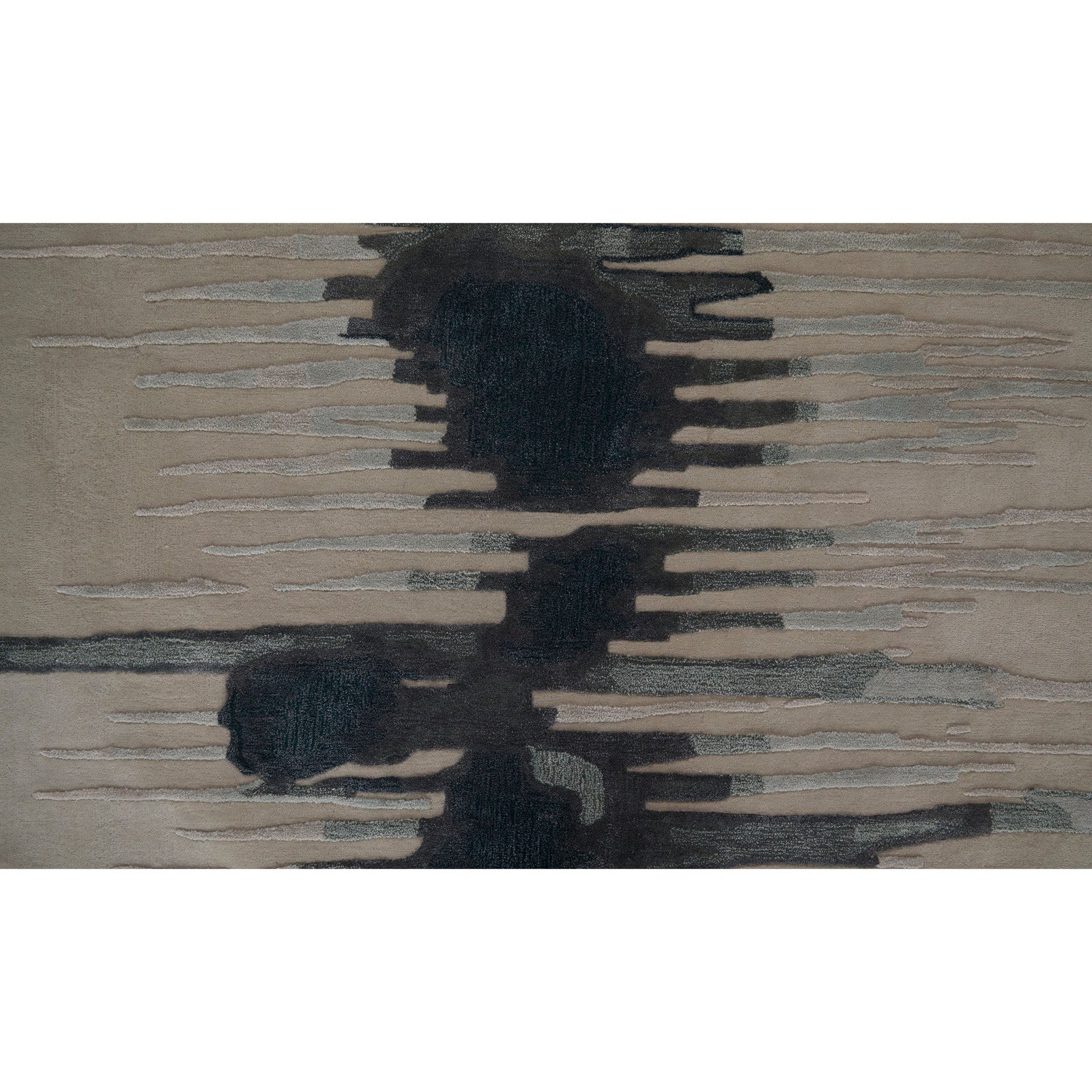 Feizy Anya 8882F Transitional Abstract Rug in Ivory/Blue/Gray - Image 9