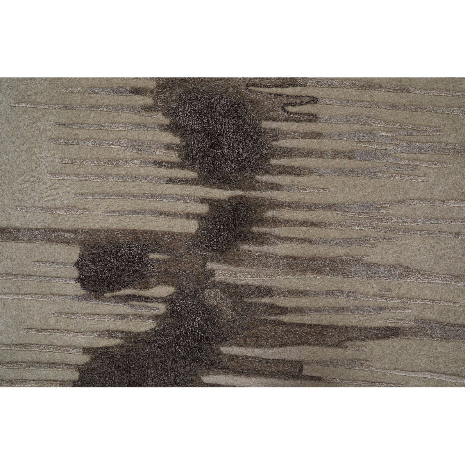 Feizy Anya 8882F Transitional Abstract Rug in Ivory/Brown/Taupe - Image 9