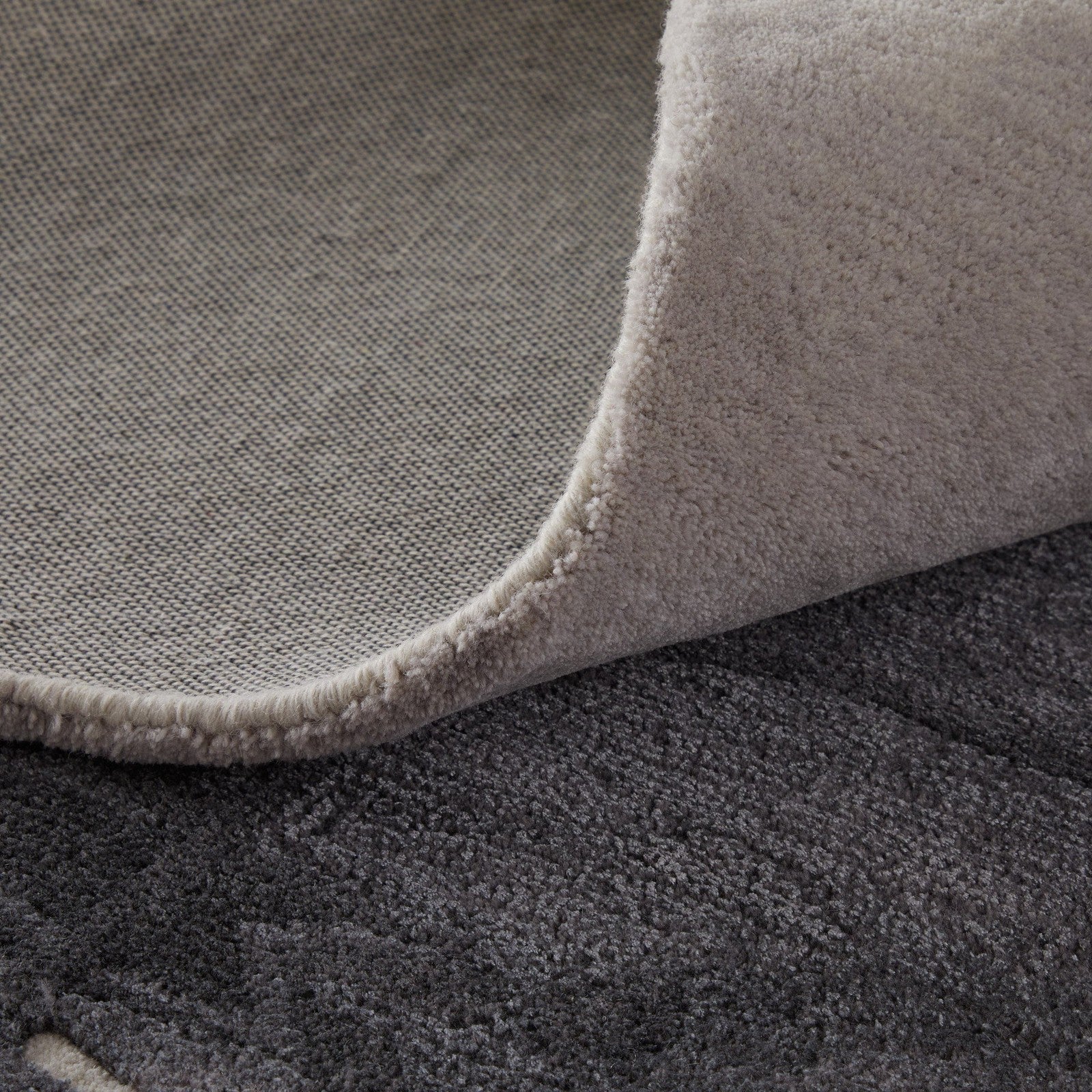 Feizy Anya 8885F Transitional Abstract Rug in Ivory/Gray/Taupe - Image 6