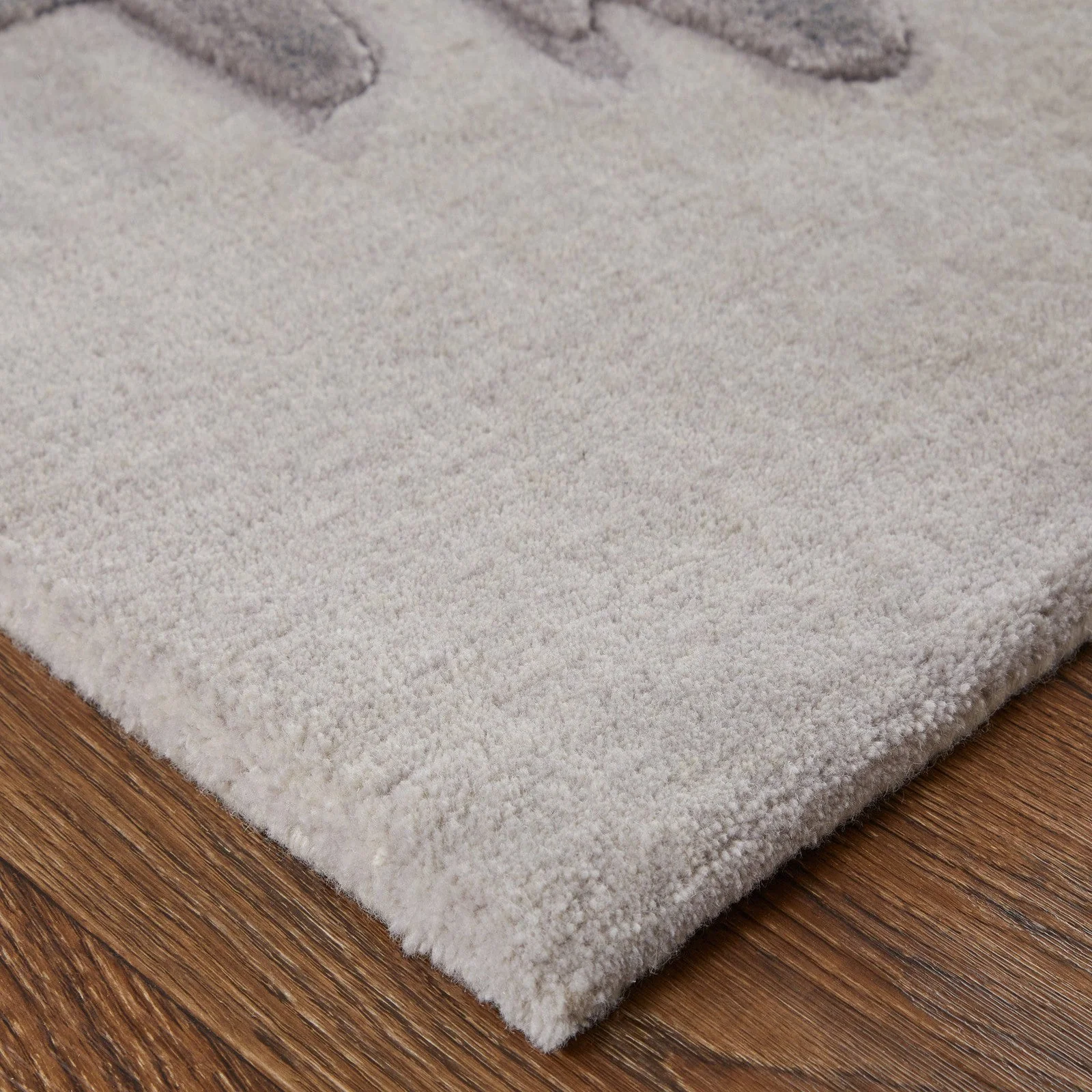 Feizy Anya 8885F Transitional Abstract Rug in Ivory/Gray/Taupe - Image 7