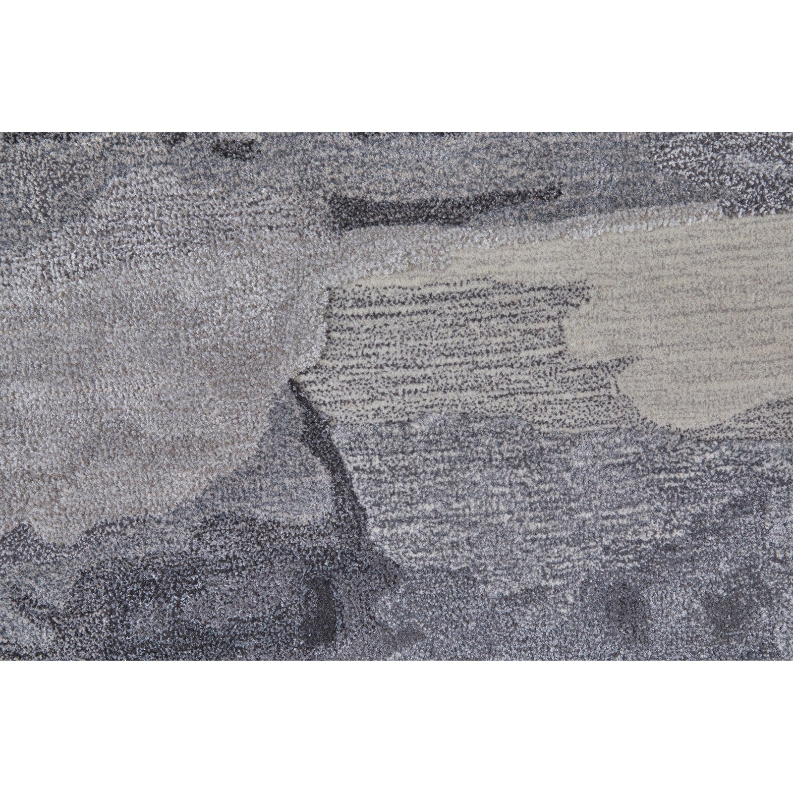 Feizy Anya 8921F Transitional Abstract Rug in Gray/Blue/Ivory - Image 9