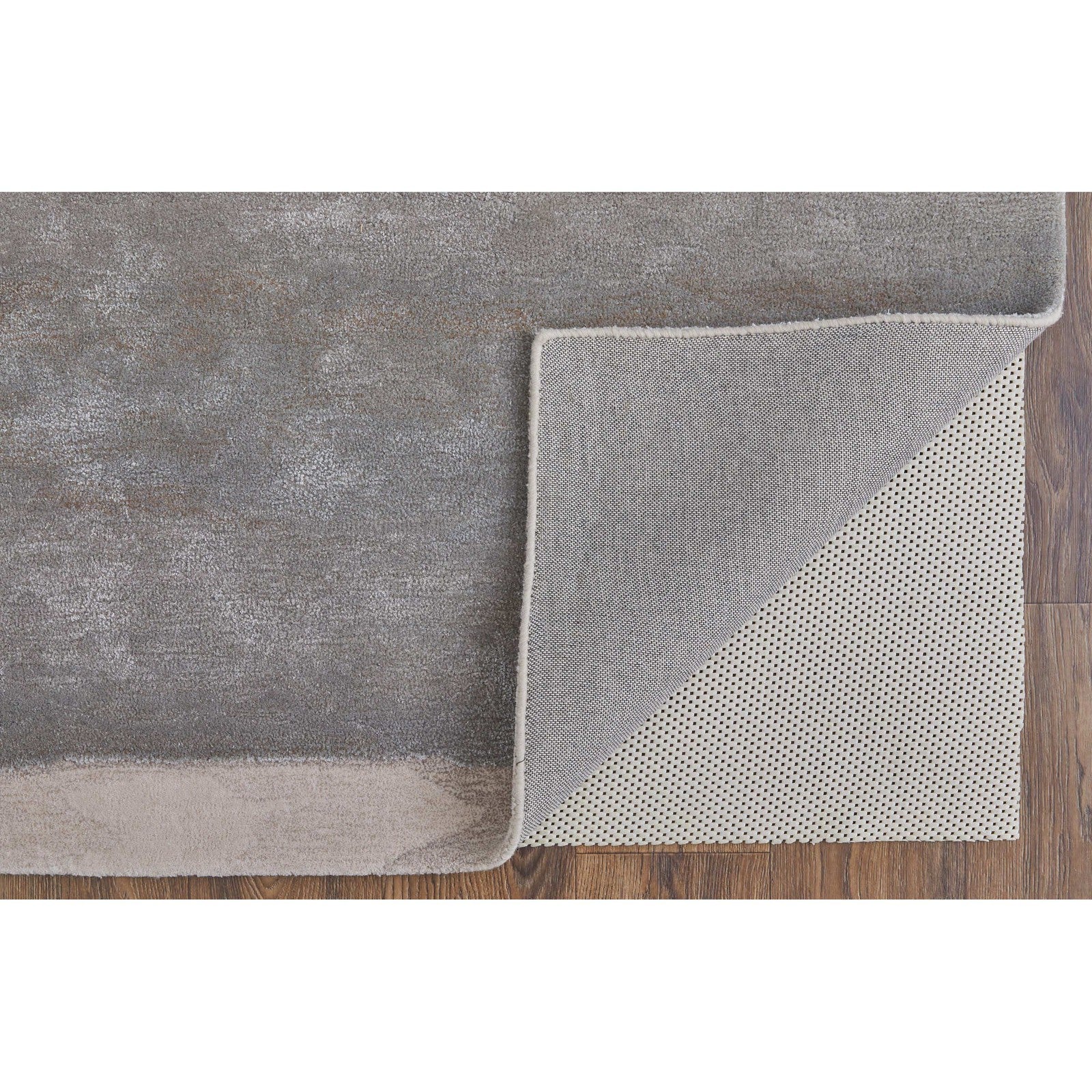 Feizy Anya 8921F Transitional Abstract Rug in Ivory/Gray - Image 8