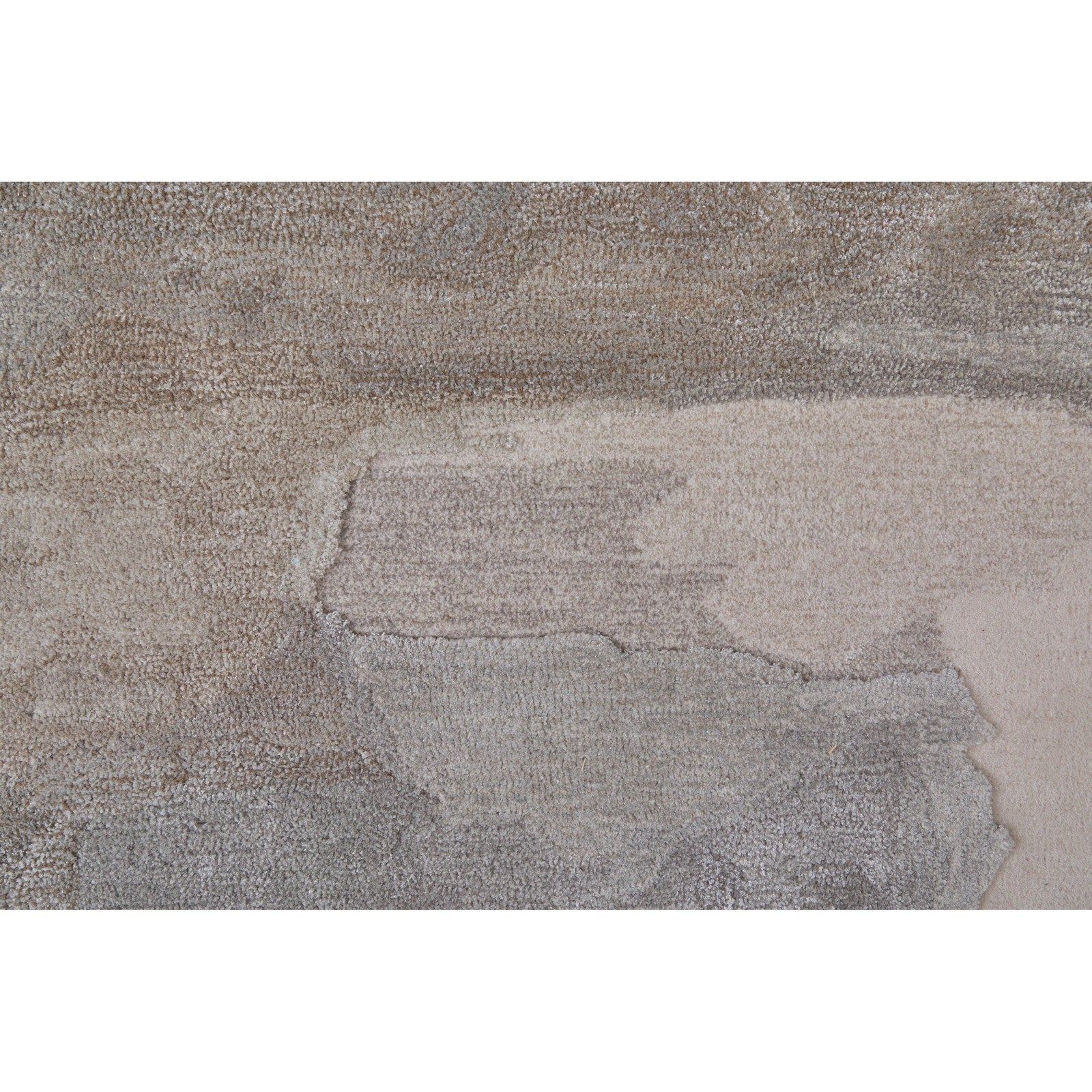 Feizy Anya 8921F Transitional Abstract Rug in Ivory/Gray - Image 9