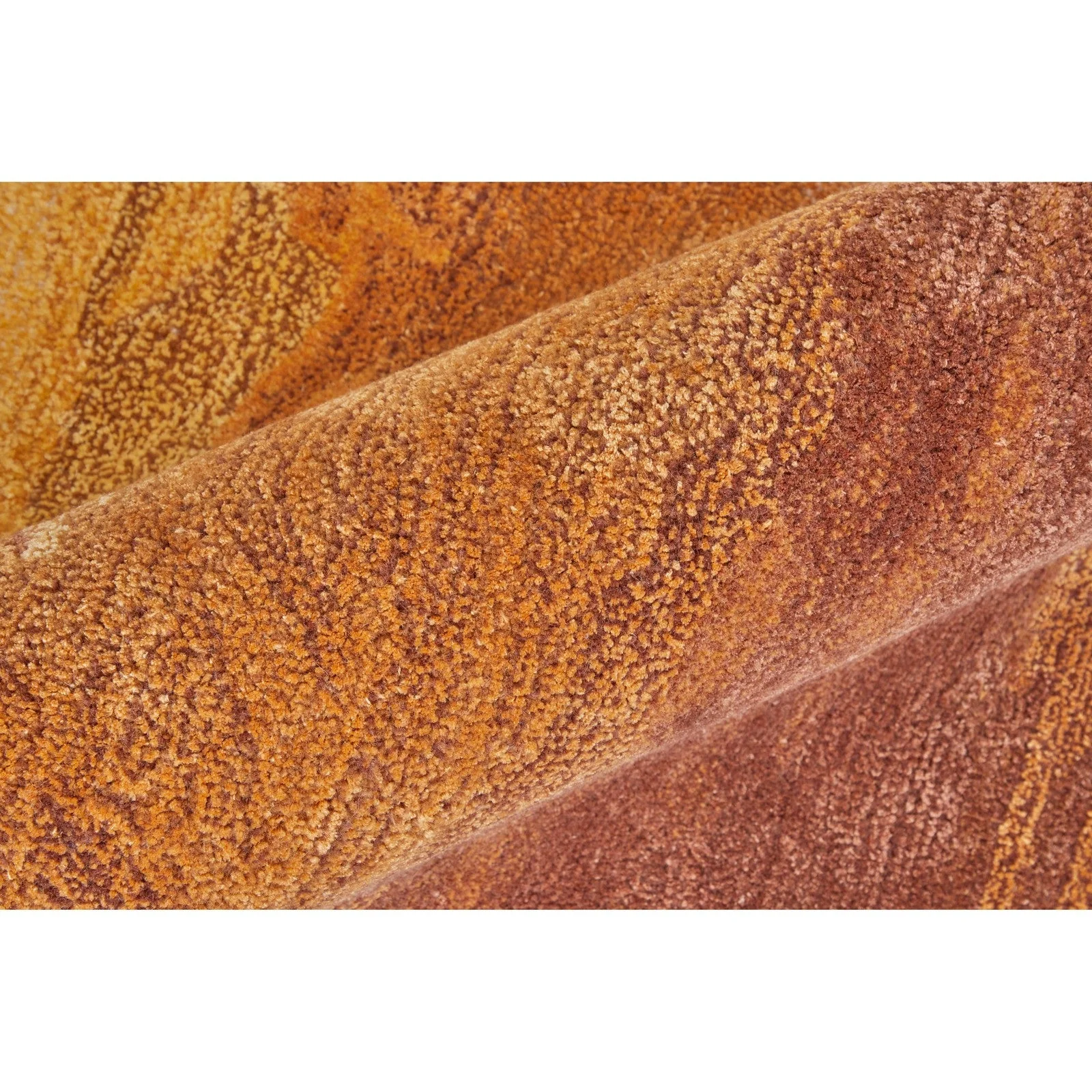 Feizy Anya 8921F Transitional Abstract Rug in Red/Orange/Ivory - Image 5