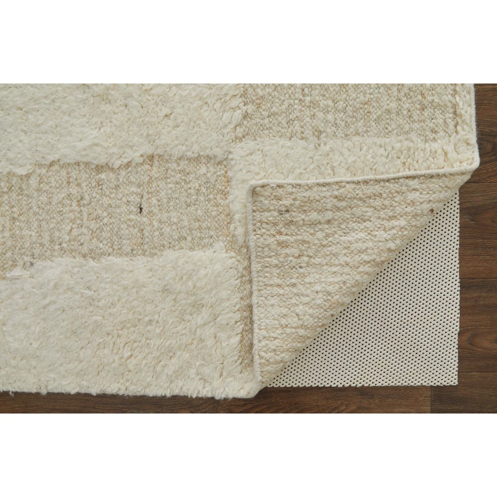 Feizy Ashby 8907F Transitional Geometric Rug in Ivory - Image 6