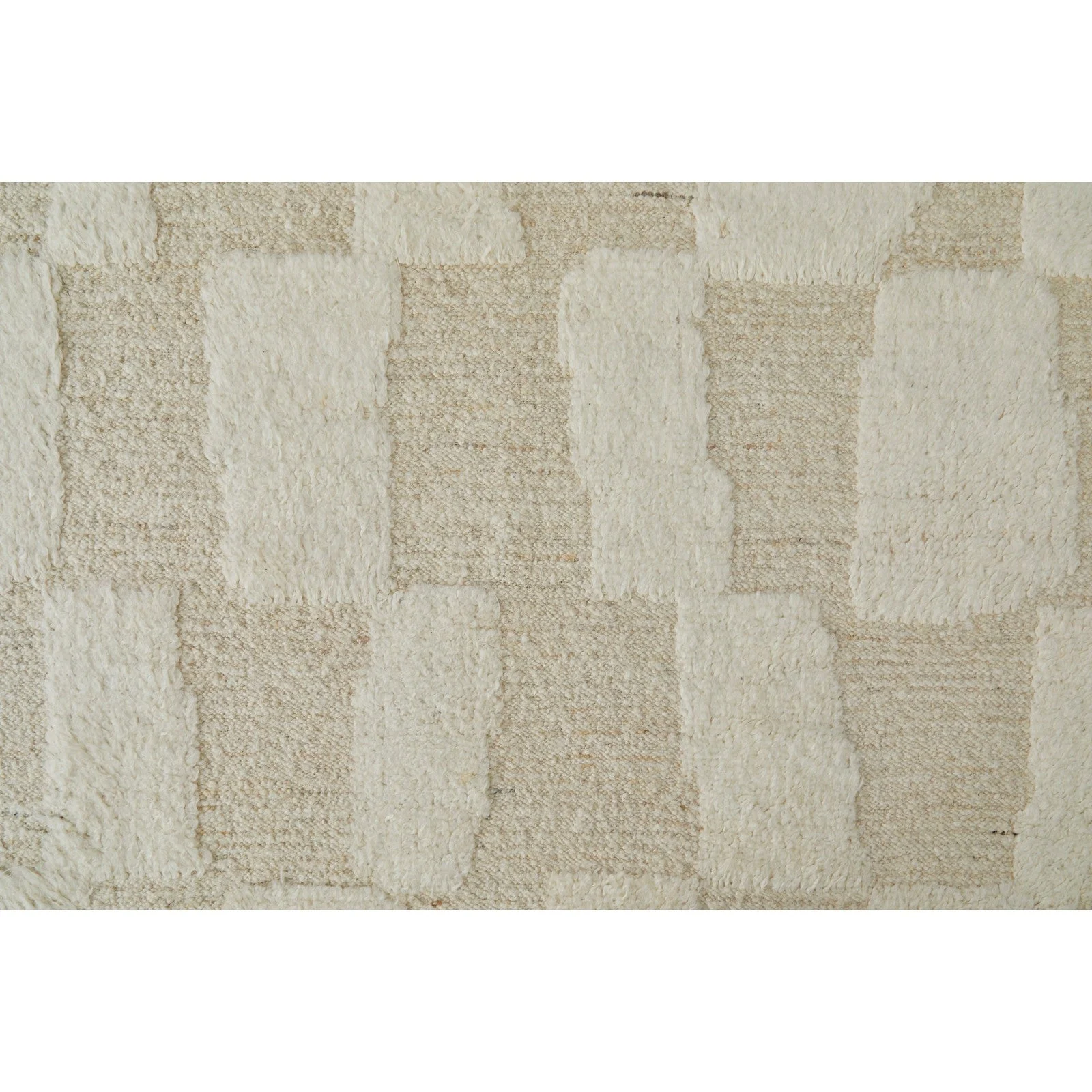Feizy Ashby 8907F Transitional Geometric Rug in Ivory - Image 7