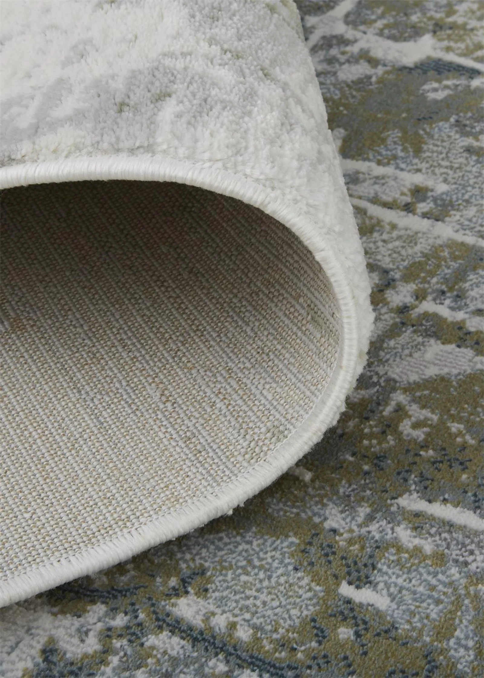 Feizy Atwell 3146F Rug in Green / Gray - Image 3