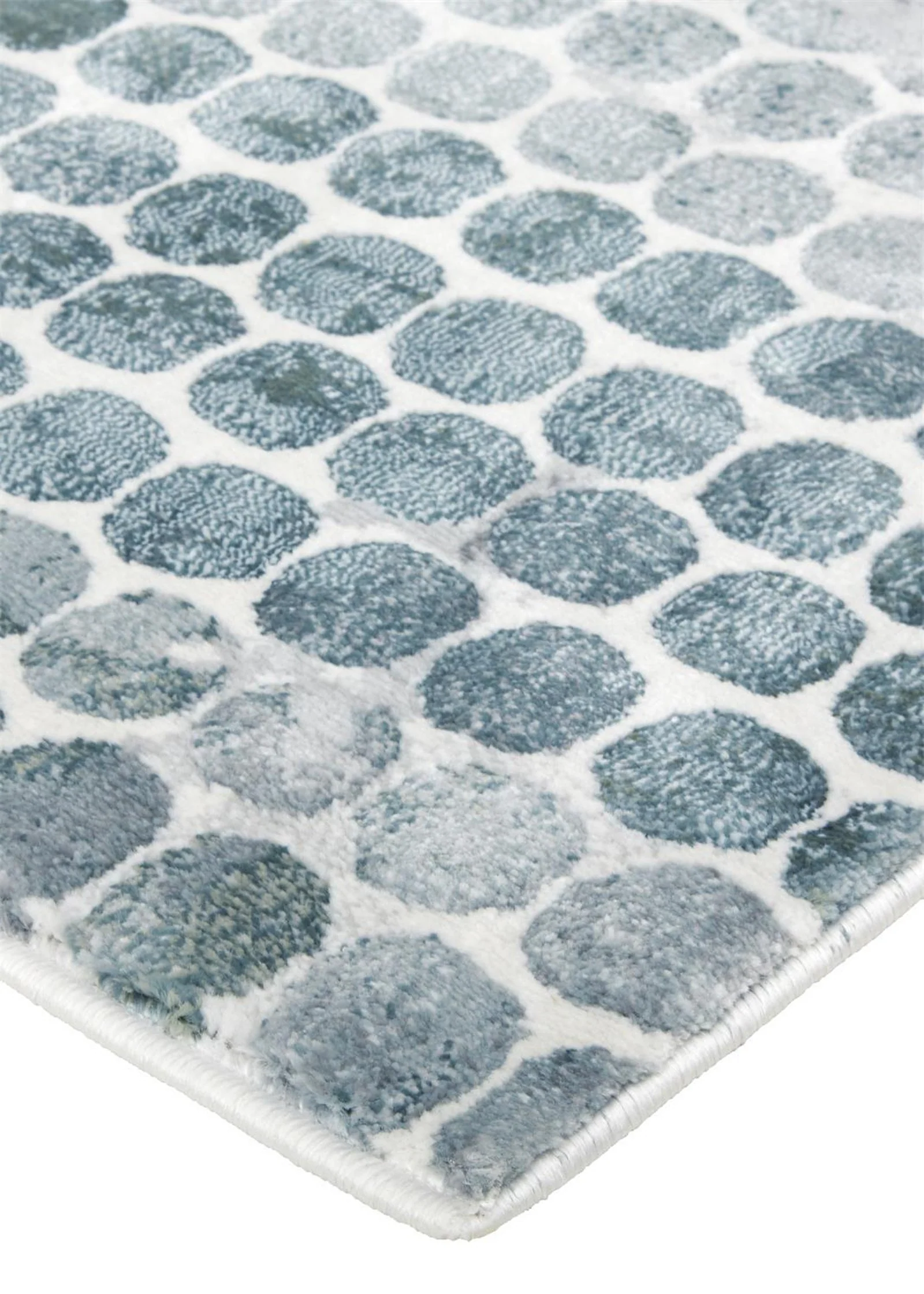 Feizy Atwell 3171F Rug in Teal / Teal - Image 4