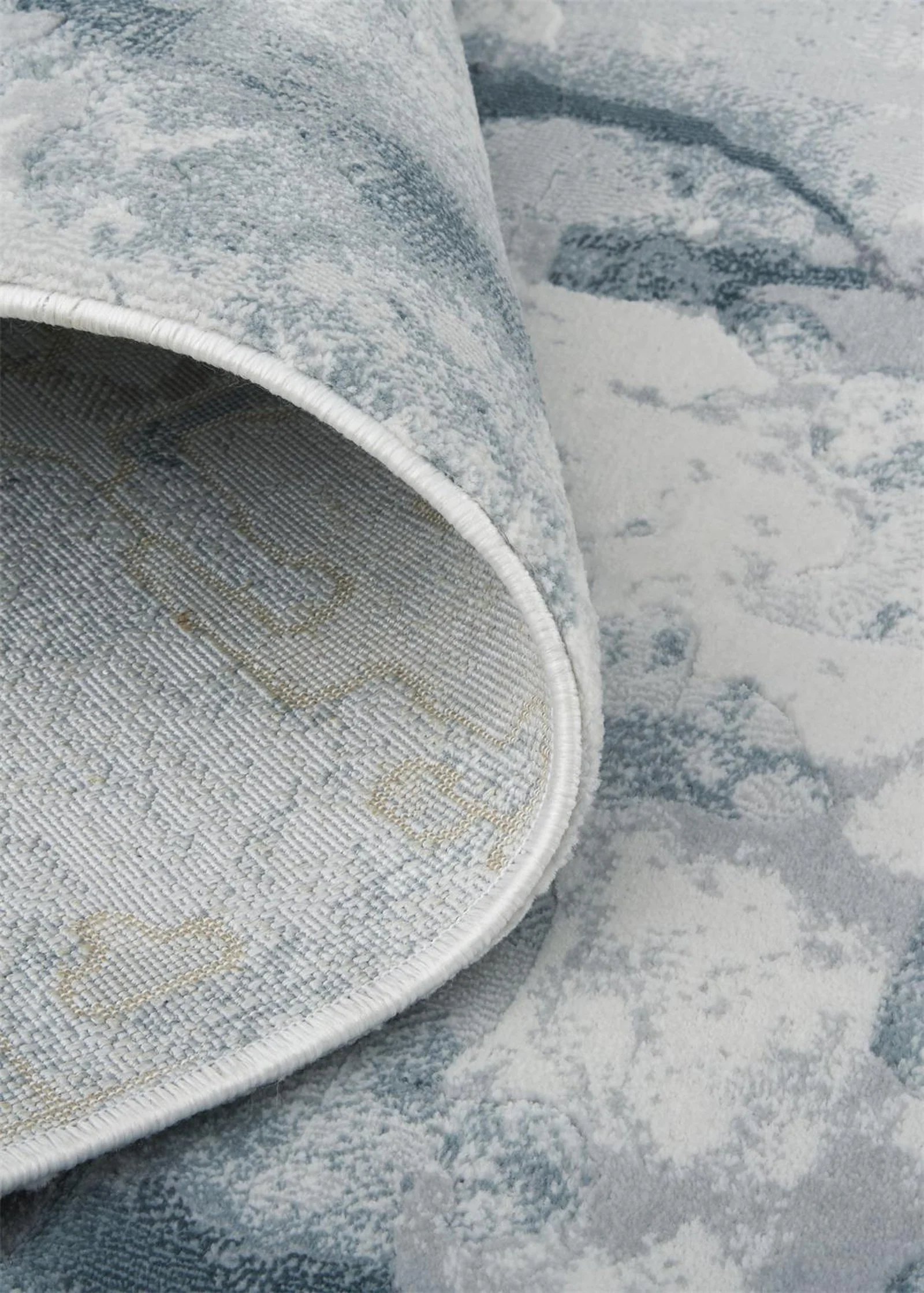 Feizy Atwell 3282F Rug in Teal / Gray - Image 3