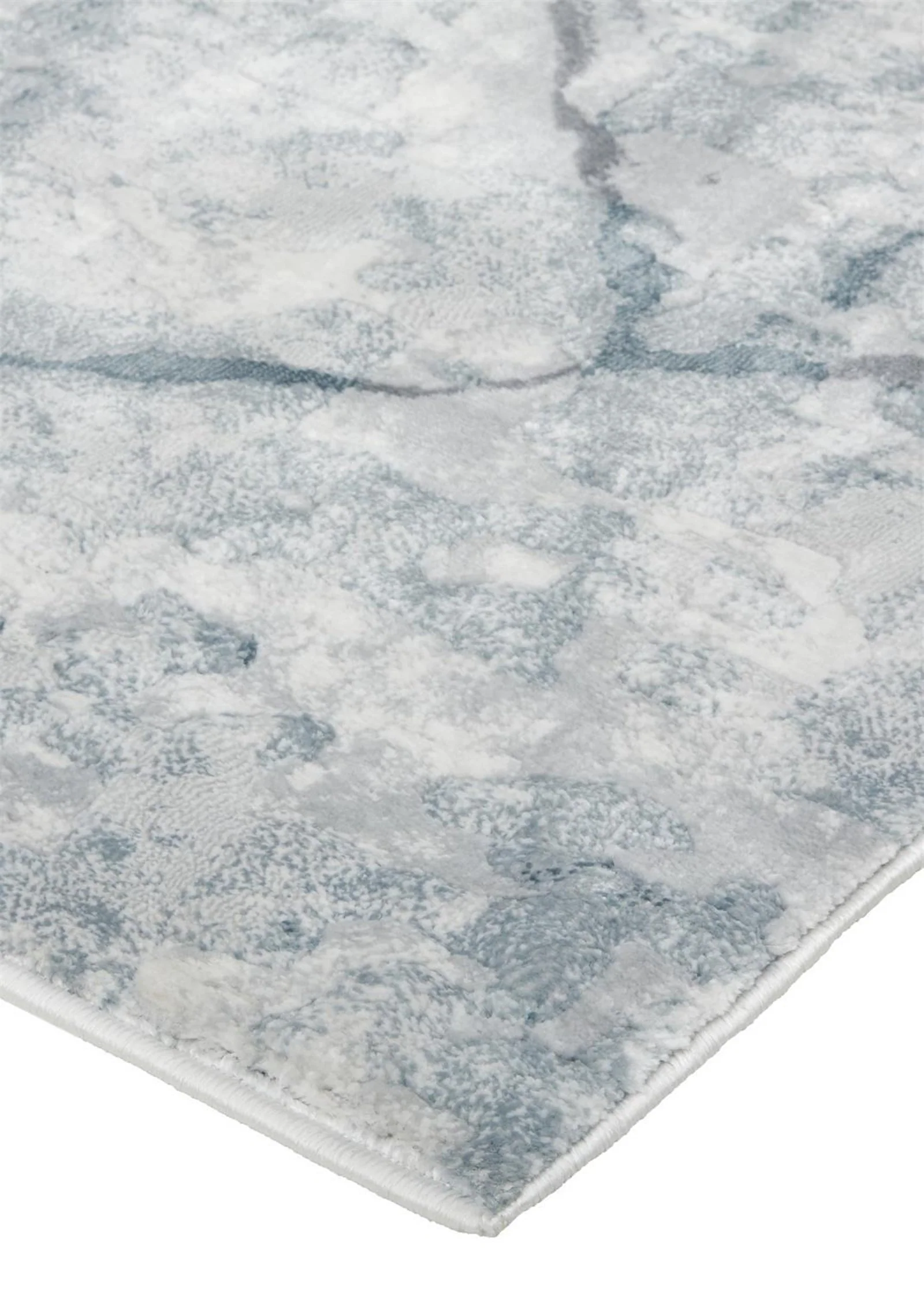 Feizy Atwell 3282F Rug in Teal / Gray - Image 4