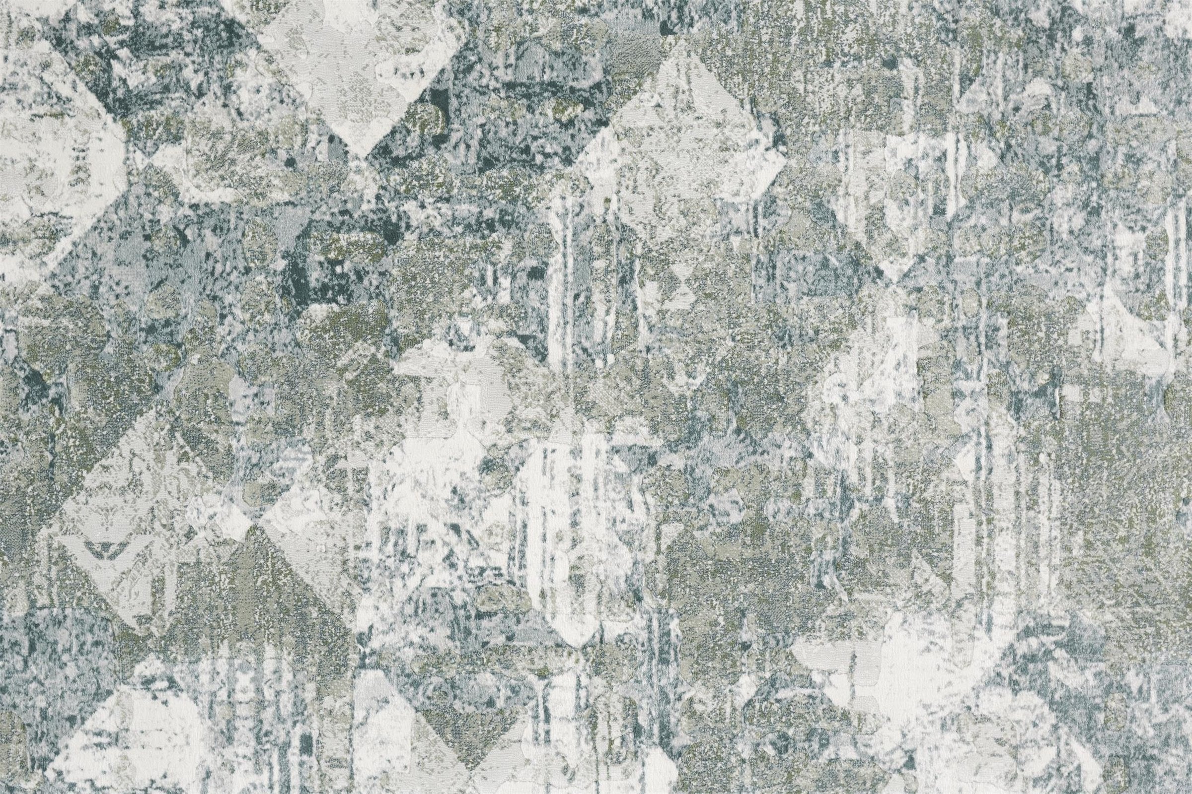 Feizy Atwell 3868F Rug in Green / Ivory - Image 2