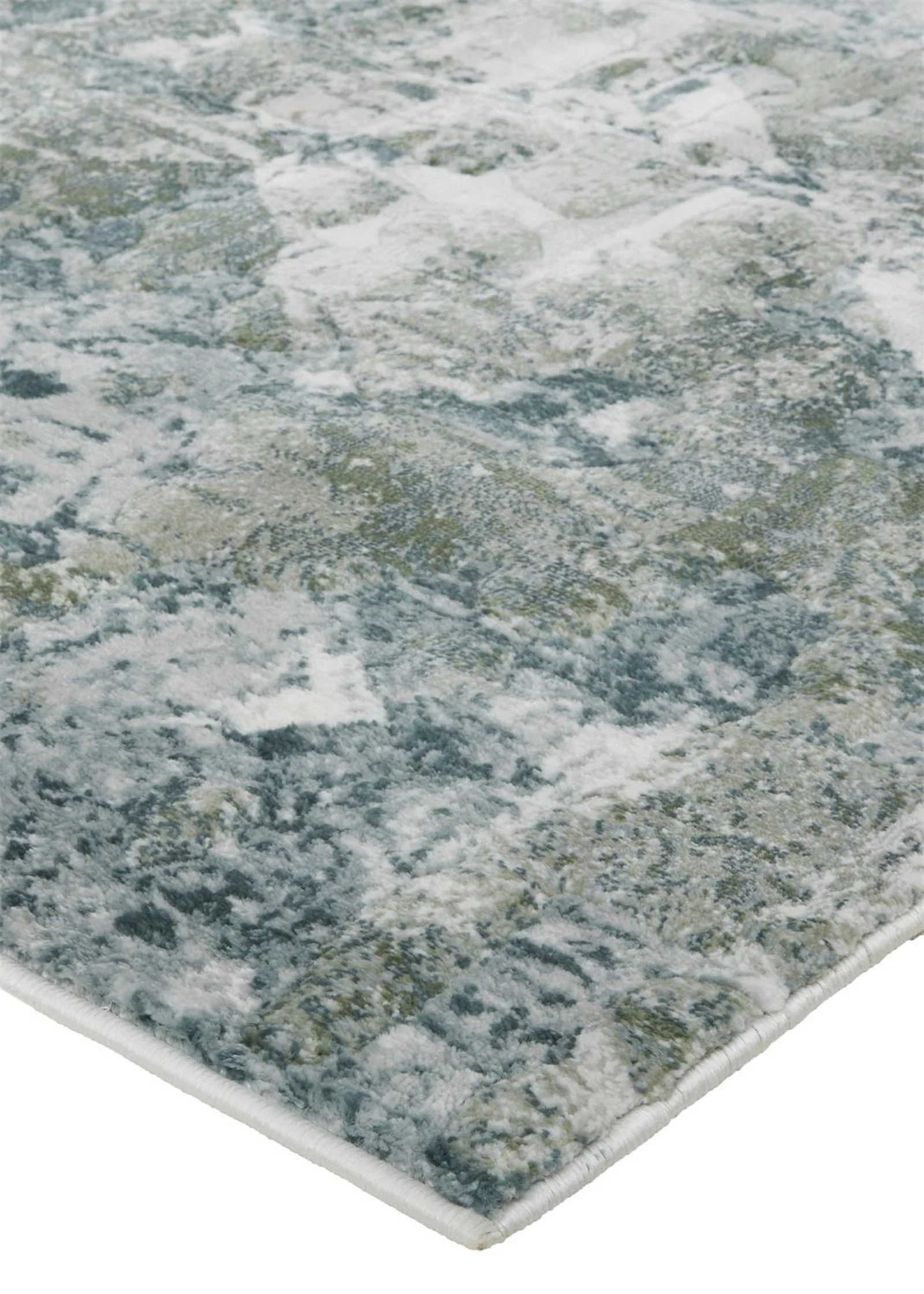 Feizy Atwell 3868F Rug in Green / Ivory - Image 4