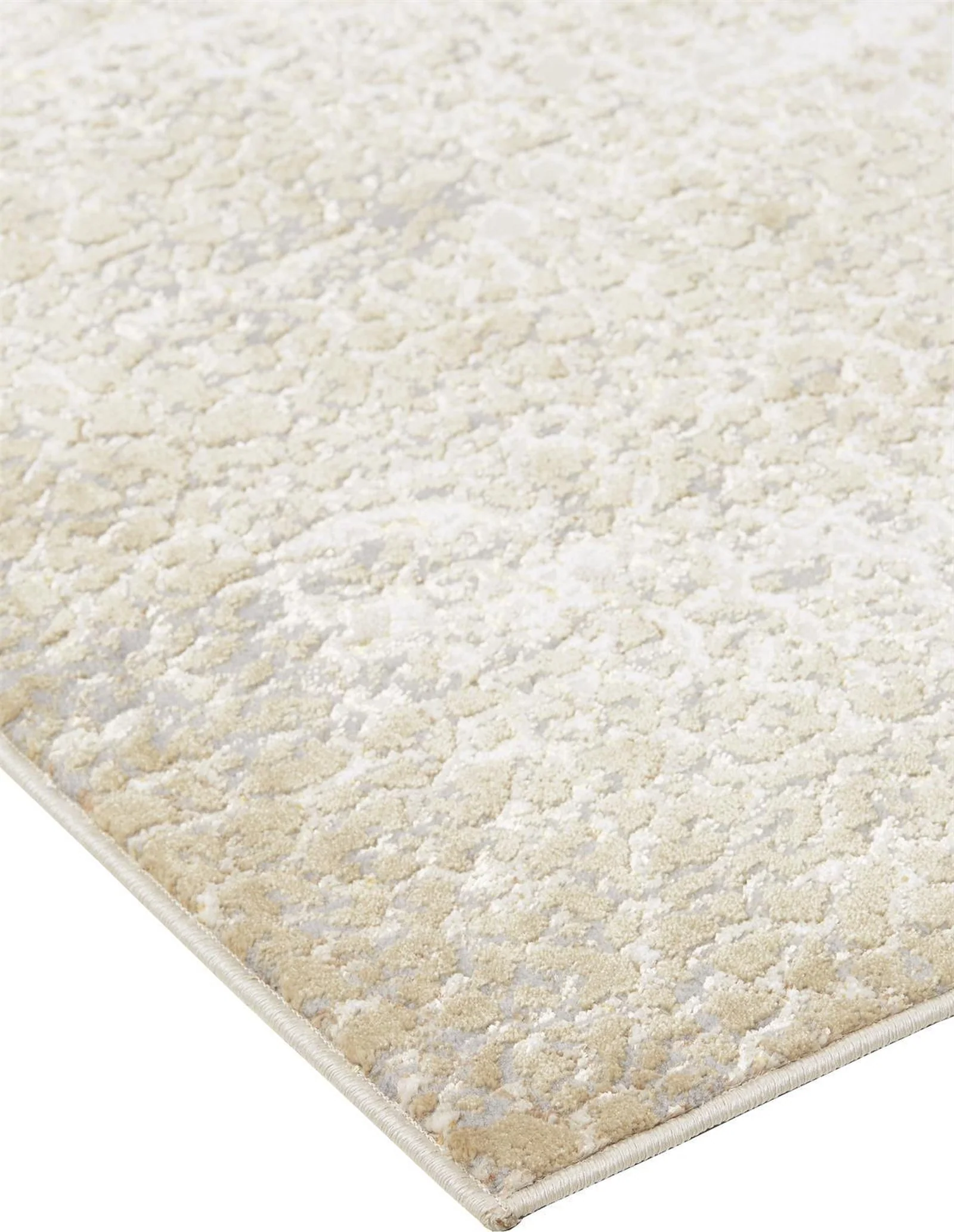 Feizy Aura 3739F Rug in Ivory / Gold - Image 7