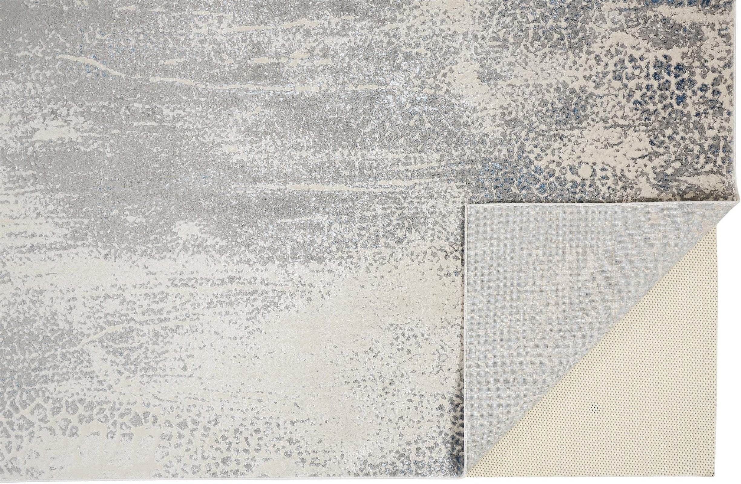 Feizy Azure 3401F Rug in Ivory / Silver - Image 7