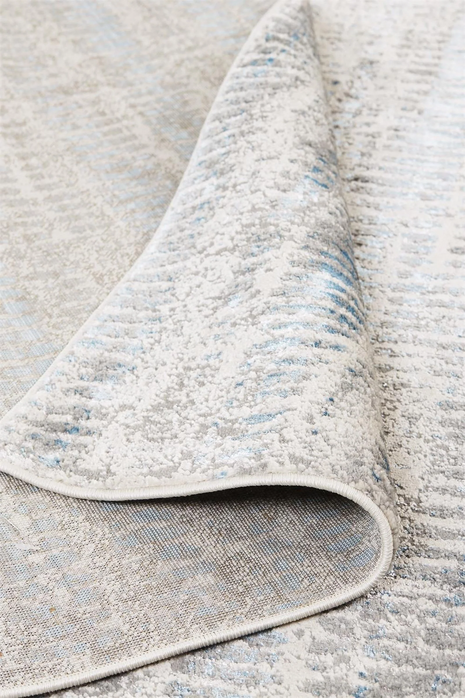 Feizy Azure 3402F Rug in Ivory / Silver - Image 5