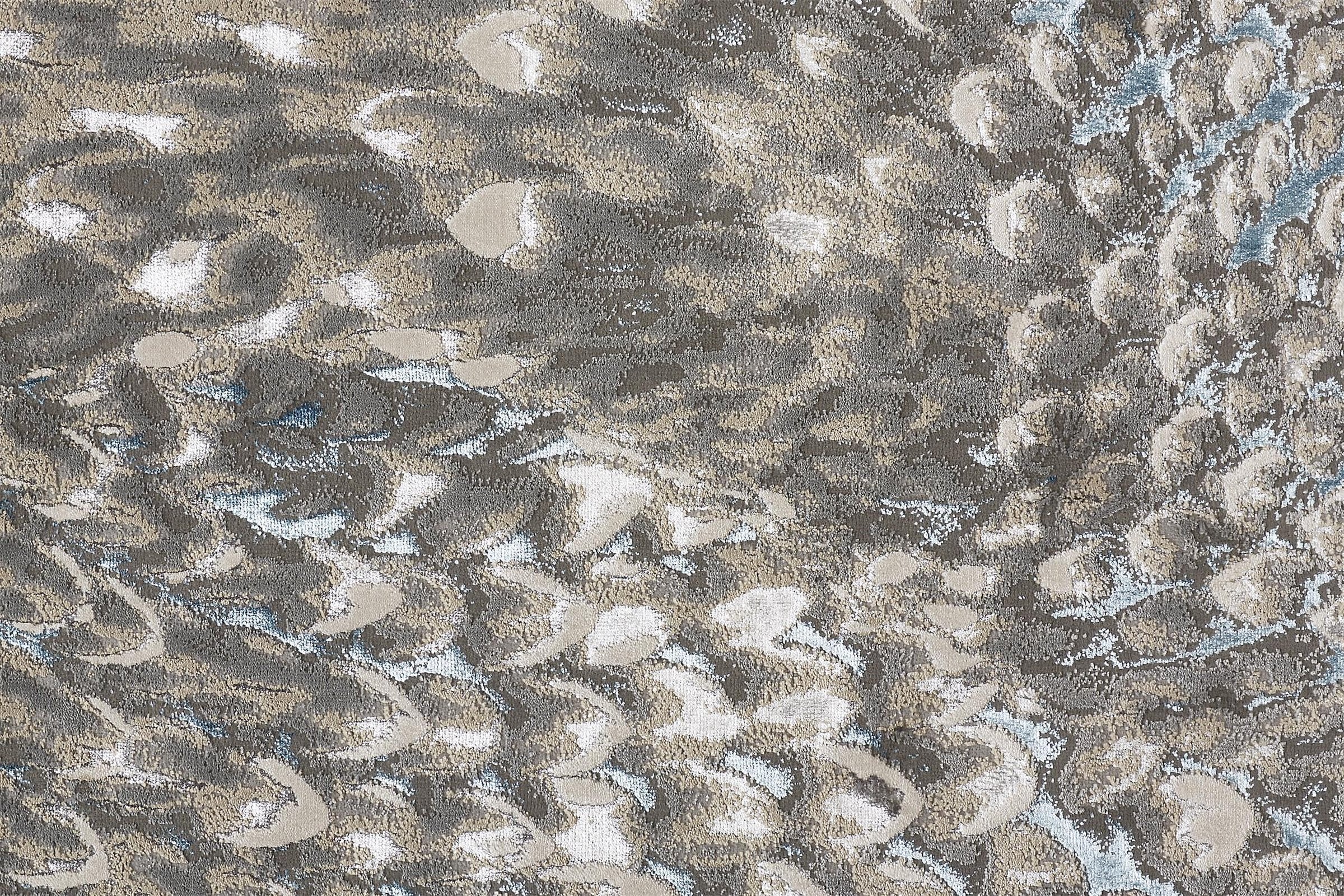 Feizy Azure 3403F Rug in Ivory / Silver - Image 5